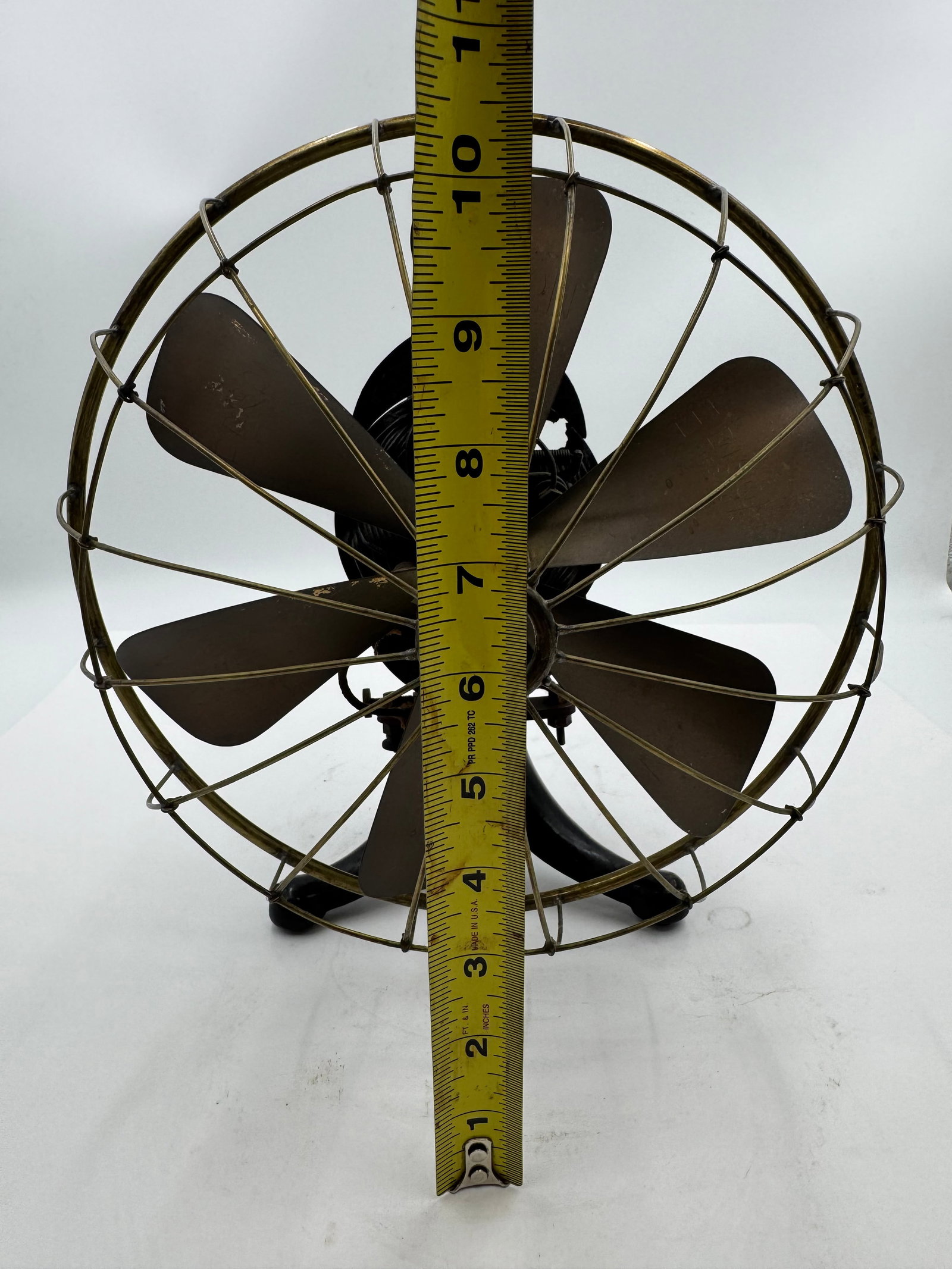 Edison 6 Blade Bipolar Cast Tag tripod Battery Fan - 14