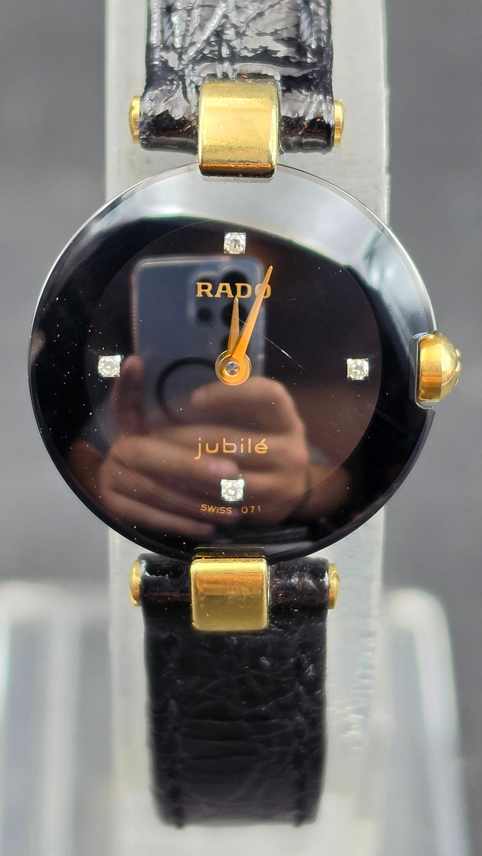 Vintage Rado Jubile 204.3579.4N Ladies Quartz Diamond Marker Sapphire Crystal Swiss Watch (1 of 10)