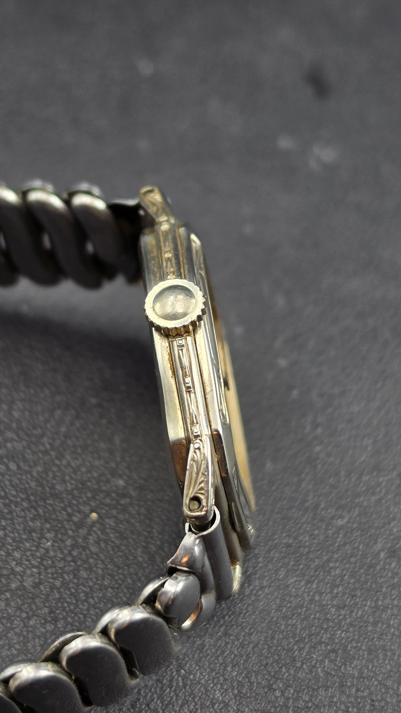 c.1929 Illinois Watch Co Solidarity 14K White Gold 6/0S Special Model No.152 21J Runs - 5