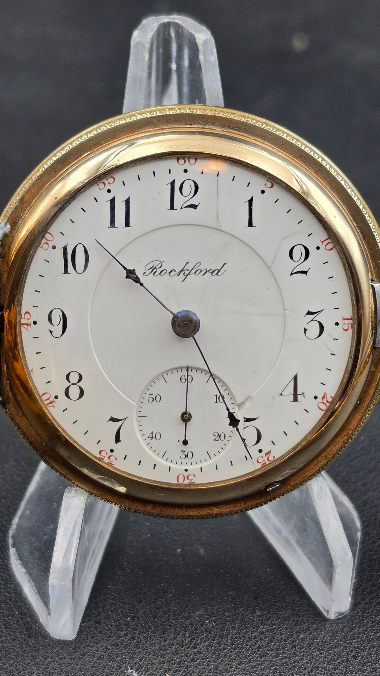 1888 Rockford Watch Co. Illinois Grade 68 18s 11 Jewel Pocket Watch Ornate Gold Filled Hunter Case F (1 of 11)