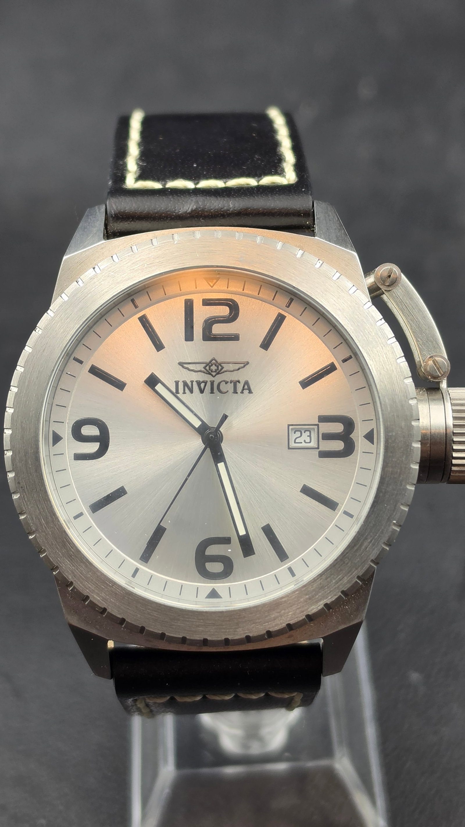 Wenger Genuine Swiss Army Knife Since 1893 Swiss Made 47mm White Dial Sapphire Crystal Steel Men's W (1 of 9)