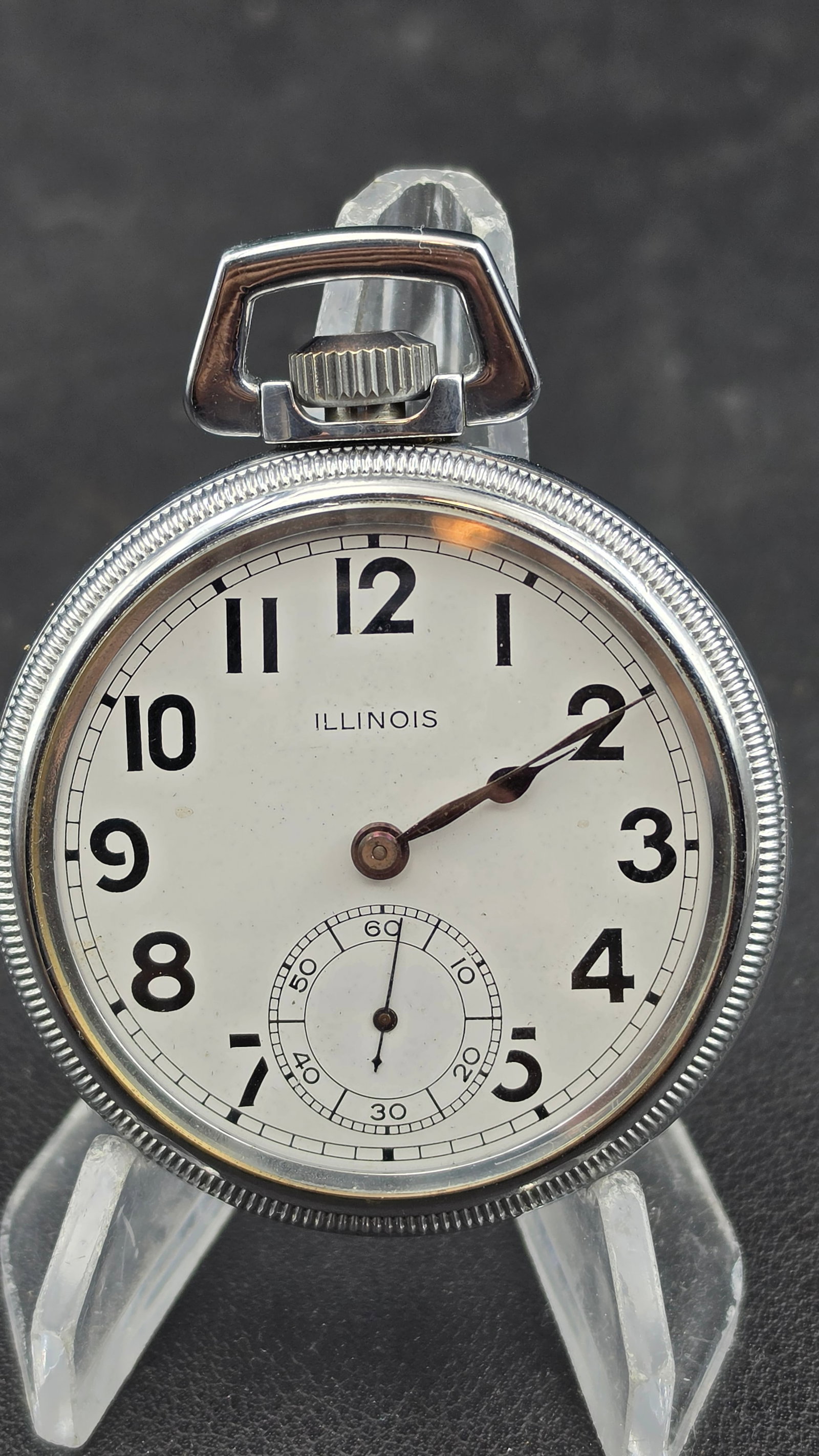RARE 1916 Illinois Sangamo Special 23-Jewel Railroad Grade 16s Pocket Watch S/N 2917763 Running (1 of 13)