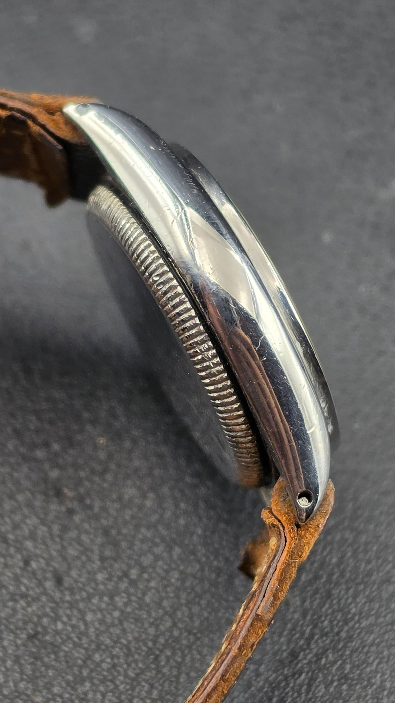 1930s Rolex Oyster Athlete Bucherers Double Signed Dial Stainless Steel 29mm Manual Wind Runs - 6