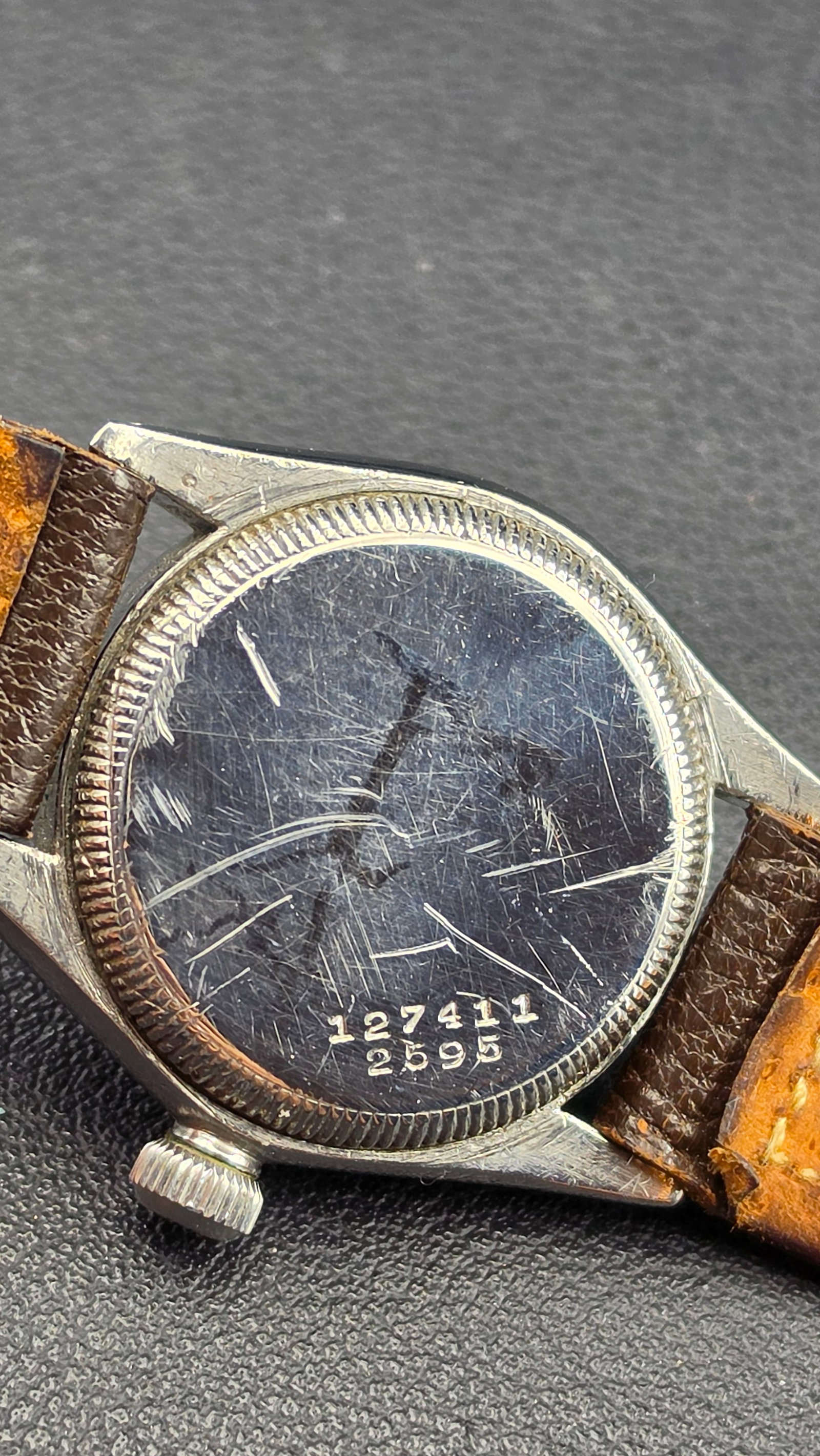 1930s Rolex Oyster Athlete Bucherers Double Signed Dial Stainless Steel 29mm Manual Wind Runs - 8