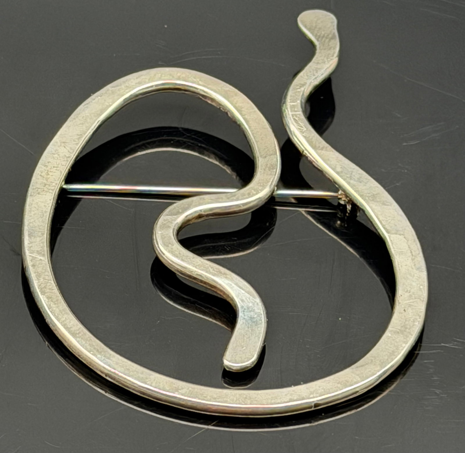 20g-Vintage MPM Sterling Silver Modernist Abstract Brooch Pin (1 of 6)