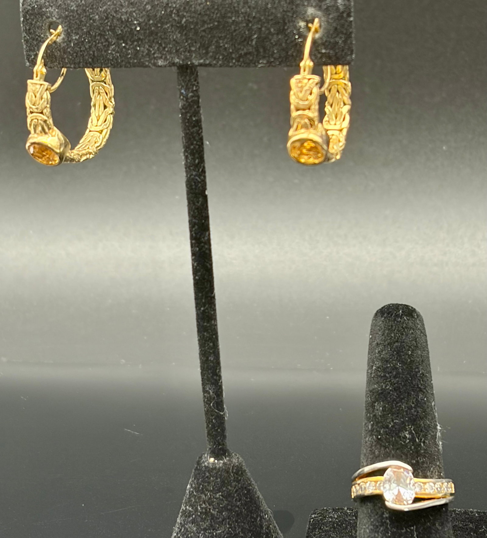 9.1g 925 Sterling Silver Turkish Hoop Earrings (1 of 14)