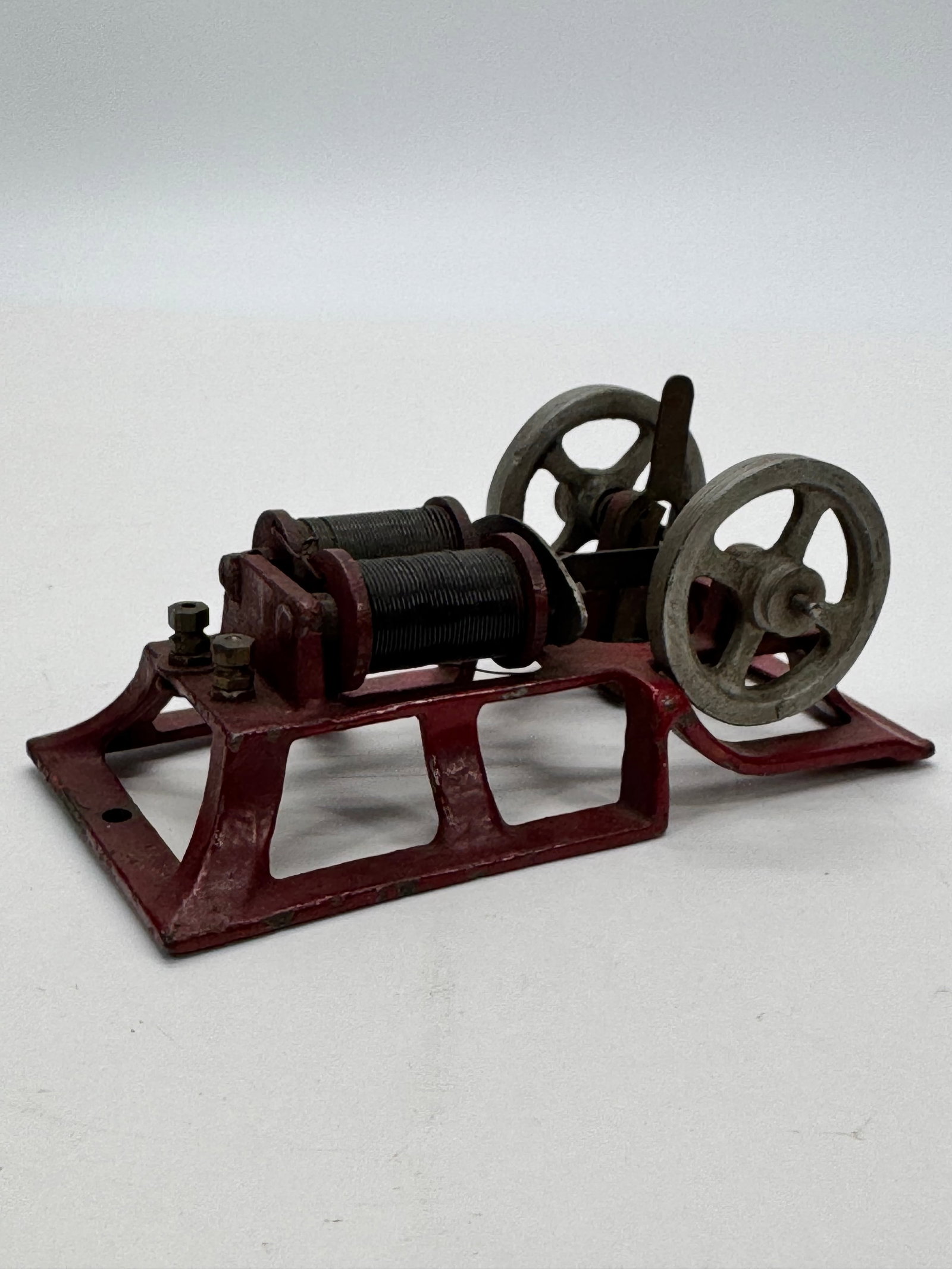 Antique Cast Iron Electric Generator Steam Engine Accessory (1 of 6)