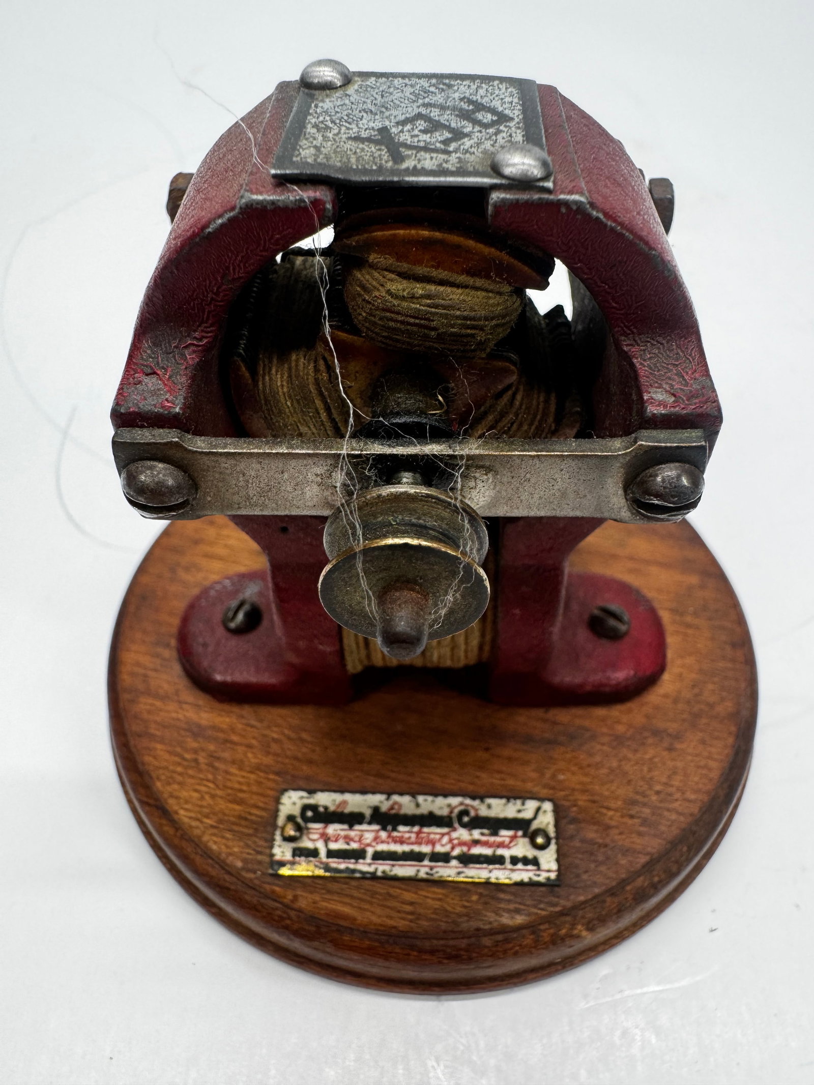 Vintage Delta Electric Co. Lebanon IN Electromagnet Paperweight Salesman Sample (1 of 7)