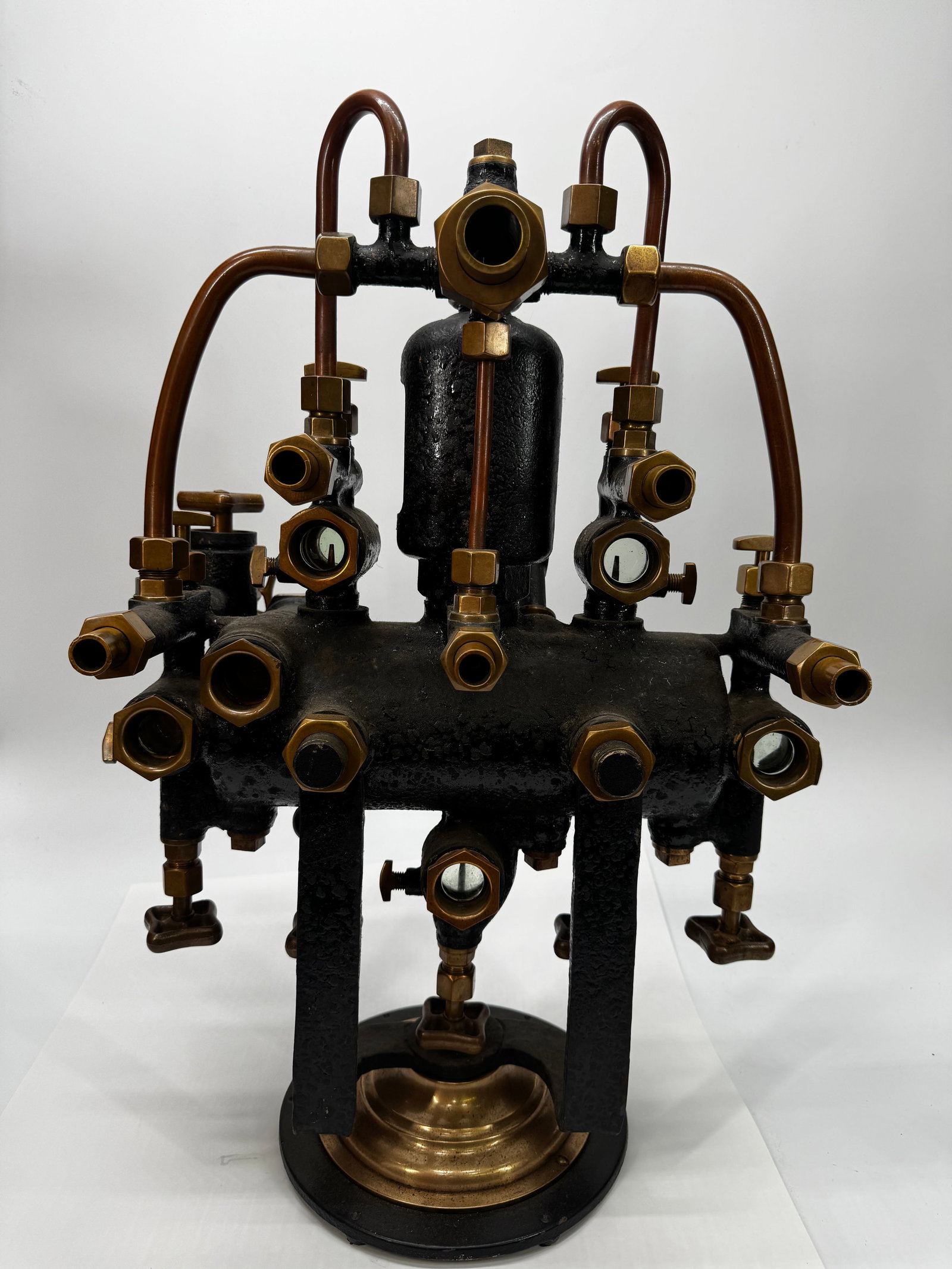 Museum-Quality Chicago P-4 Hydrostatic Steam Locomotive Lubricator c.1913 Rare (1 of 16)