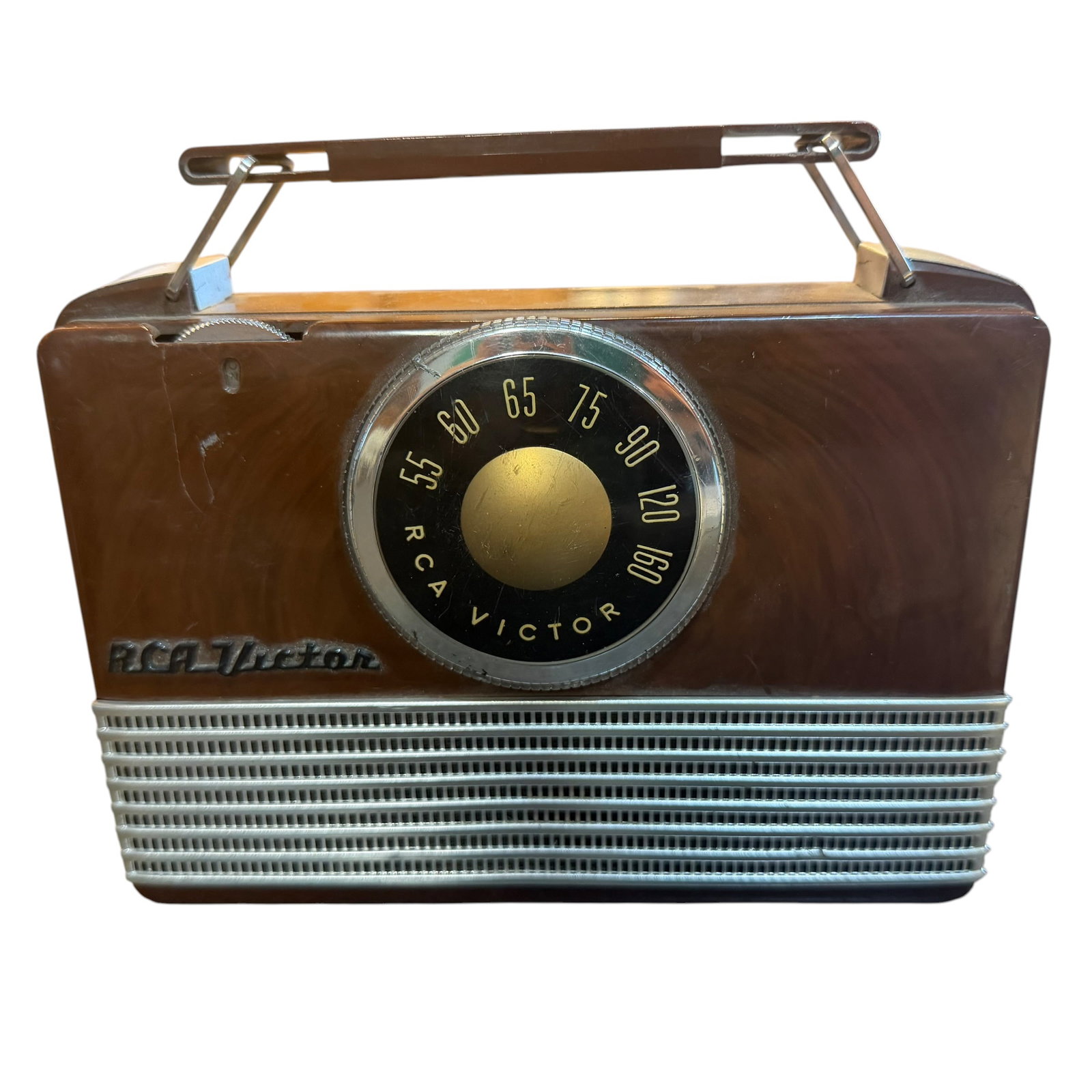 1950s RCA Victor B-411 Battery Operated Handheld AM Radio (1 of 11)