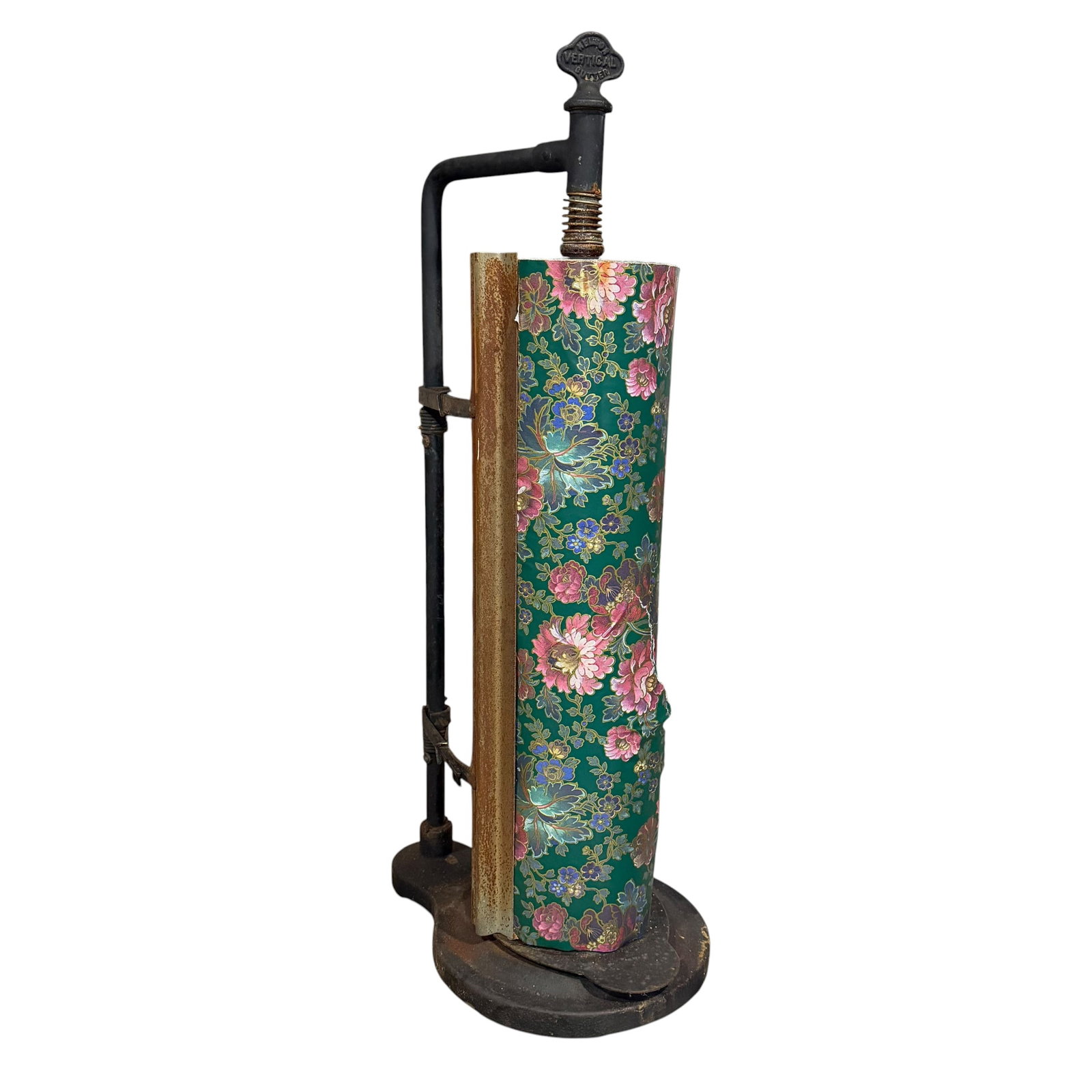 Antique Nelson’s Vertical Cutter General Store Wrapping Paper Roll Dispenser (1 of 10)