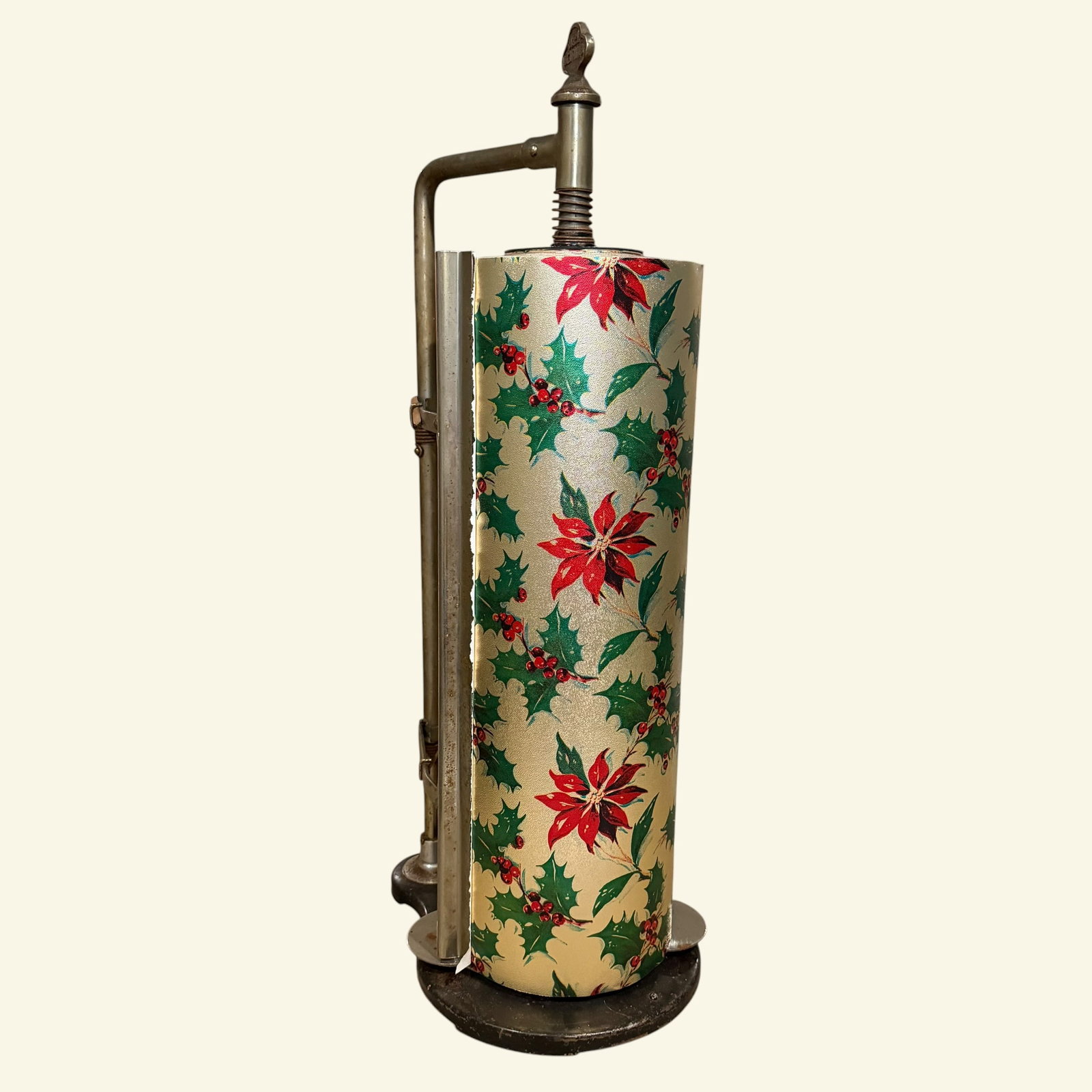Antique Nelson’s Vertical Cutter General Store Wrapping Paper Roll Dispenser (1 of 10)