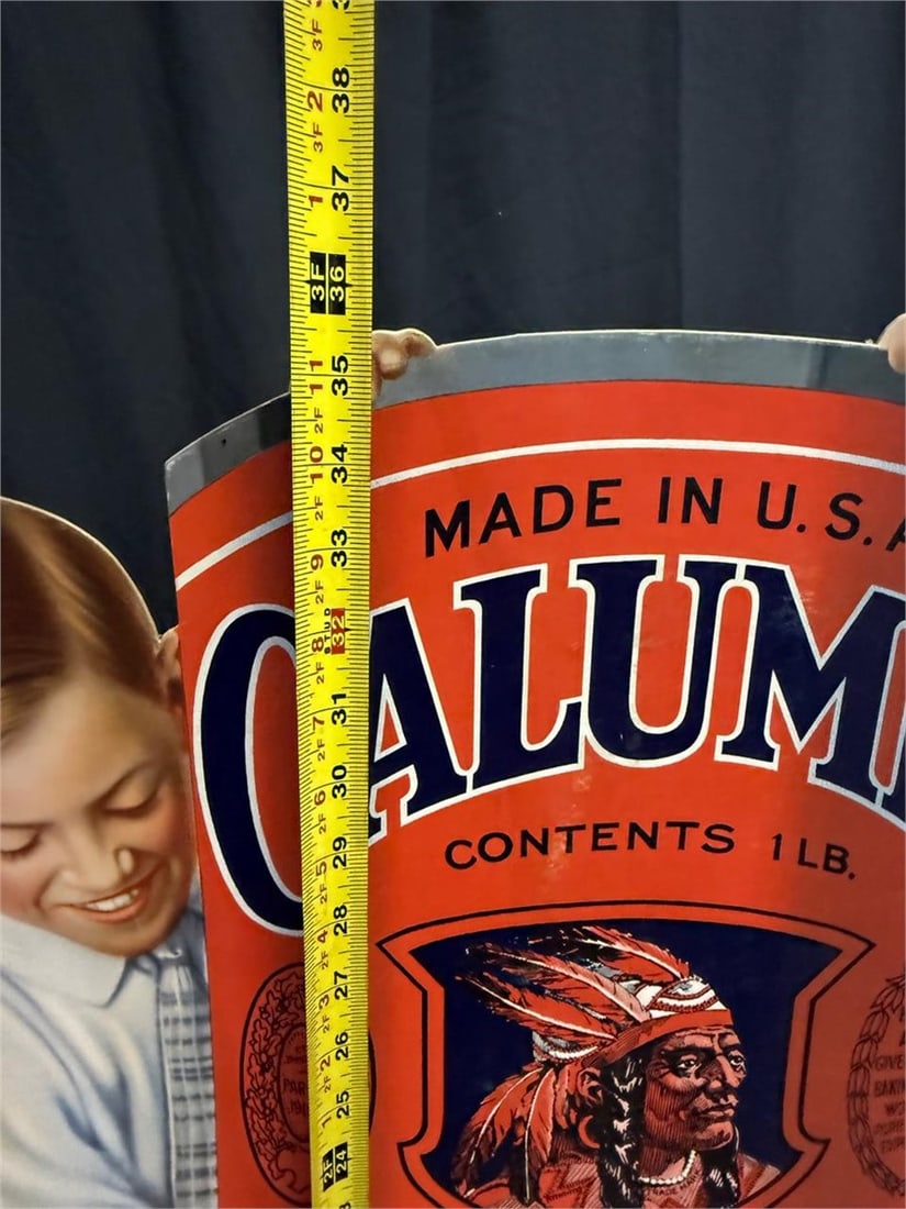 Vintage Calumet Baking Powder advertising display - 13