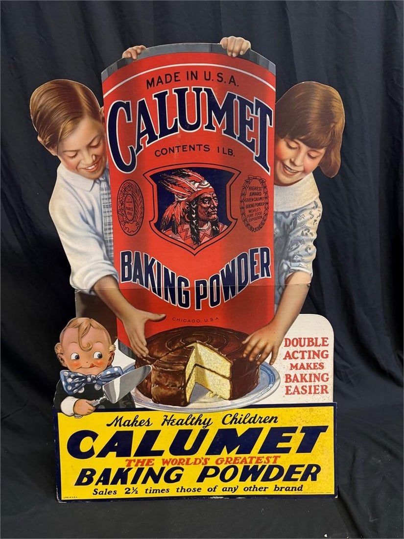 Vintage Calumet Baking Powder advertising display (1 of 14)