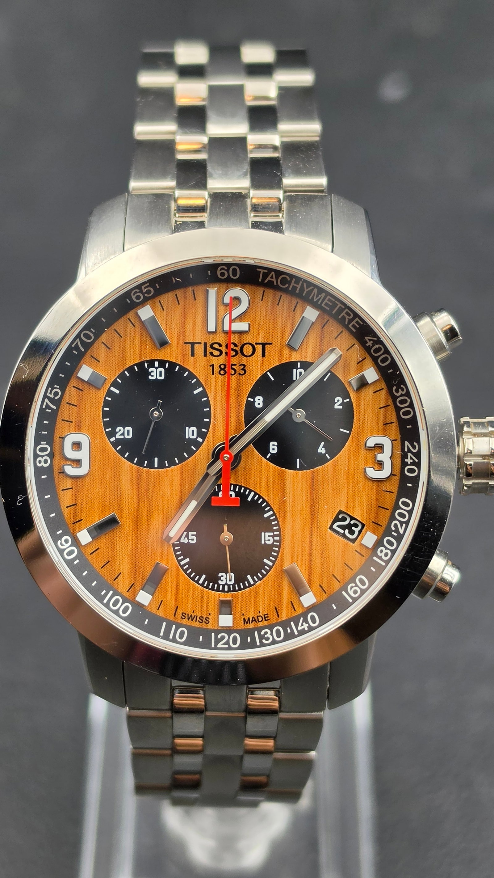 Tissot PRC 200 Basketball Chronograph T055.417.11.297.01 Swiss Quartz Men's Watch 2010s (1 of 12)