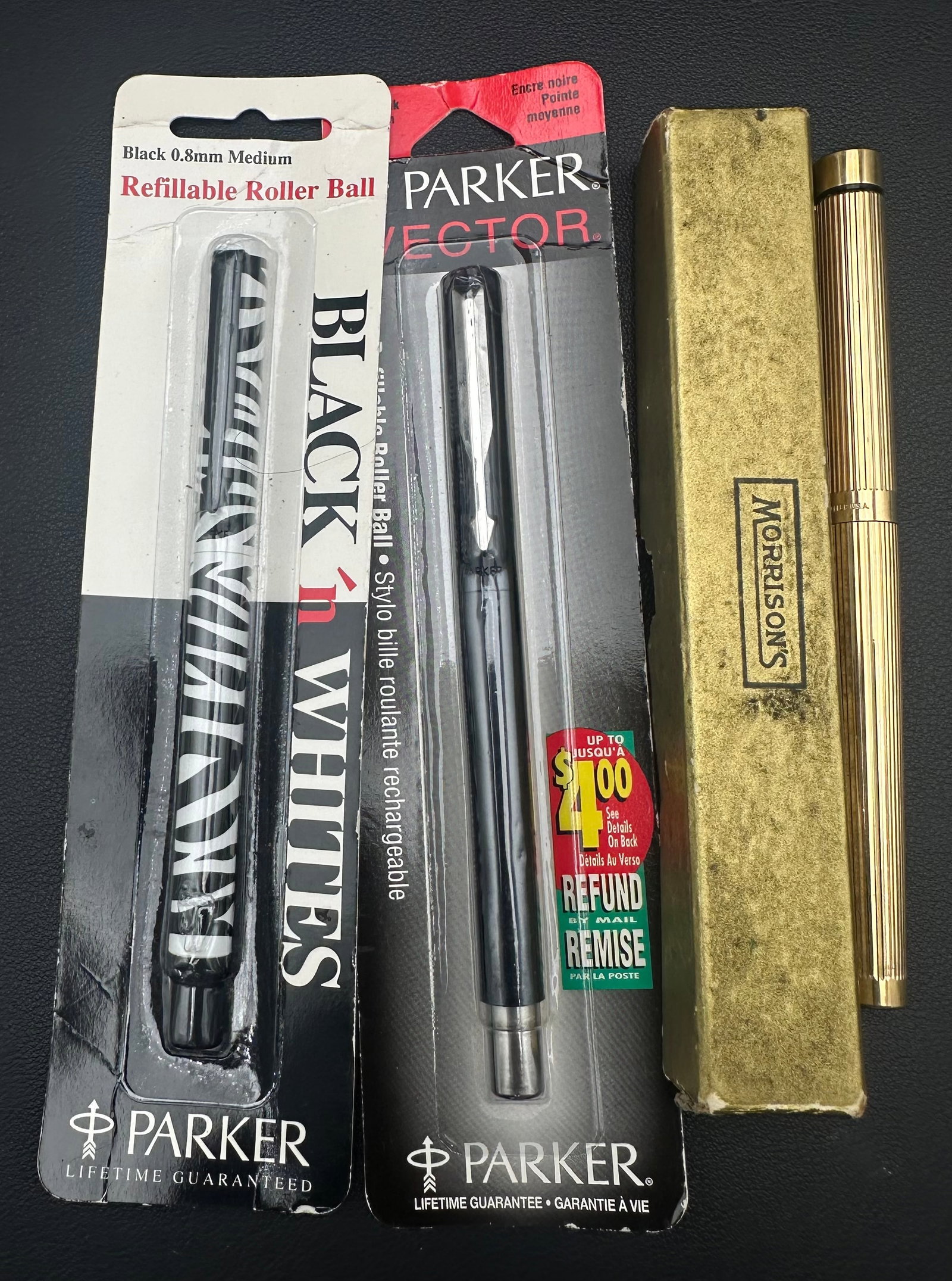 Vintage Morrison’s No. 7 Fine Fountain Pen & Parker Pen Lot (1 of 10)