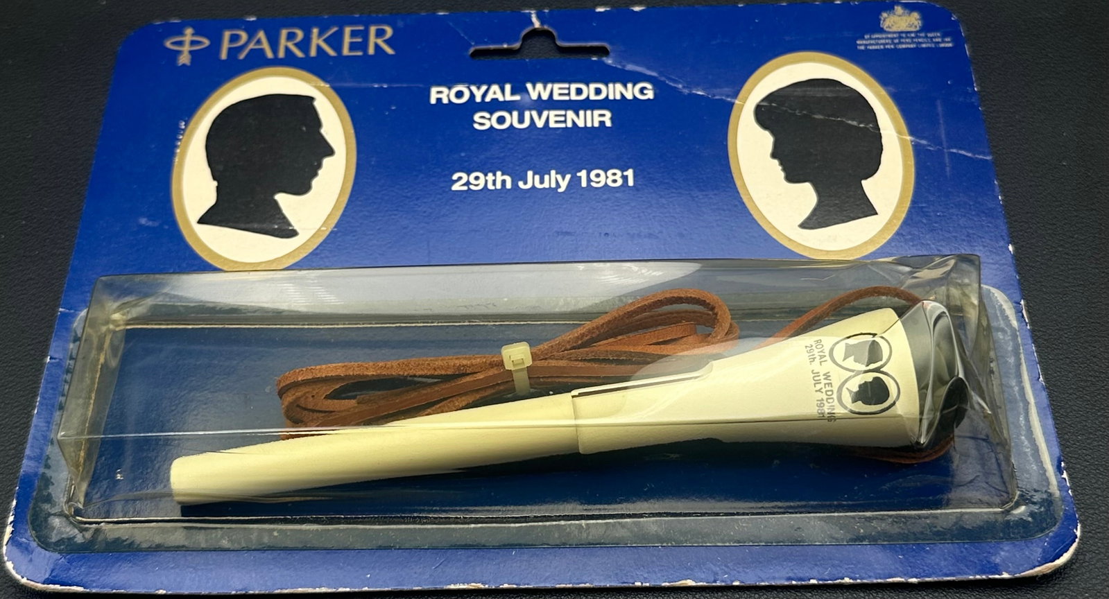 Vintage Parker Royal Wedding Souvenir Pen 29 July 1981 Charles Diana Sealed (1 of 6)