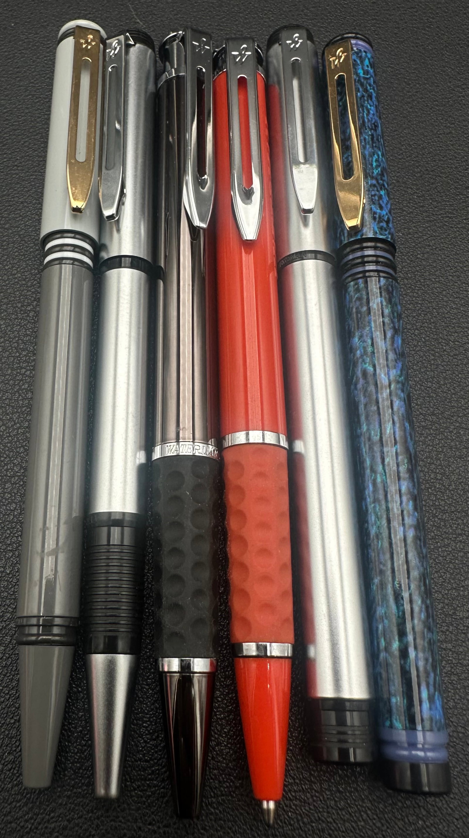 Waterman Phileas Pen & Pencil Lot 6 Ballpoint Rollerball Mechanical Pencil (1 of 5)