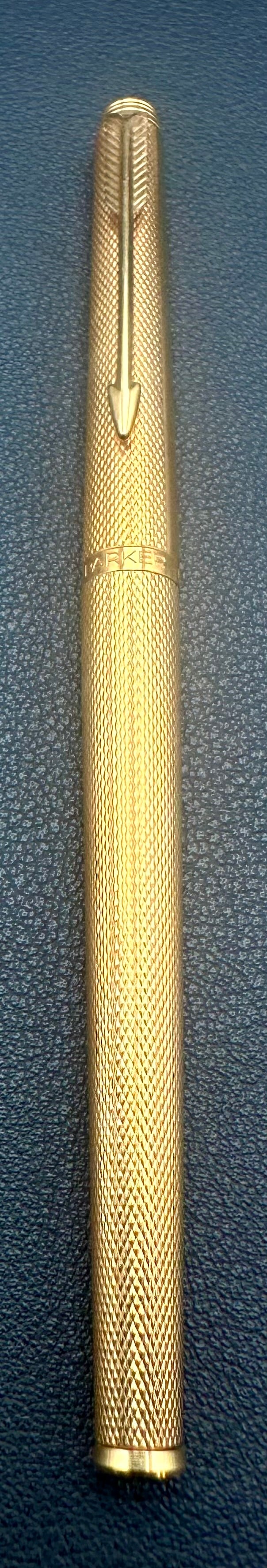 Parker Sonnet Gold Plated Barleycorn Ballpoint Pen Made in France (1 of 8)