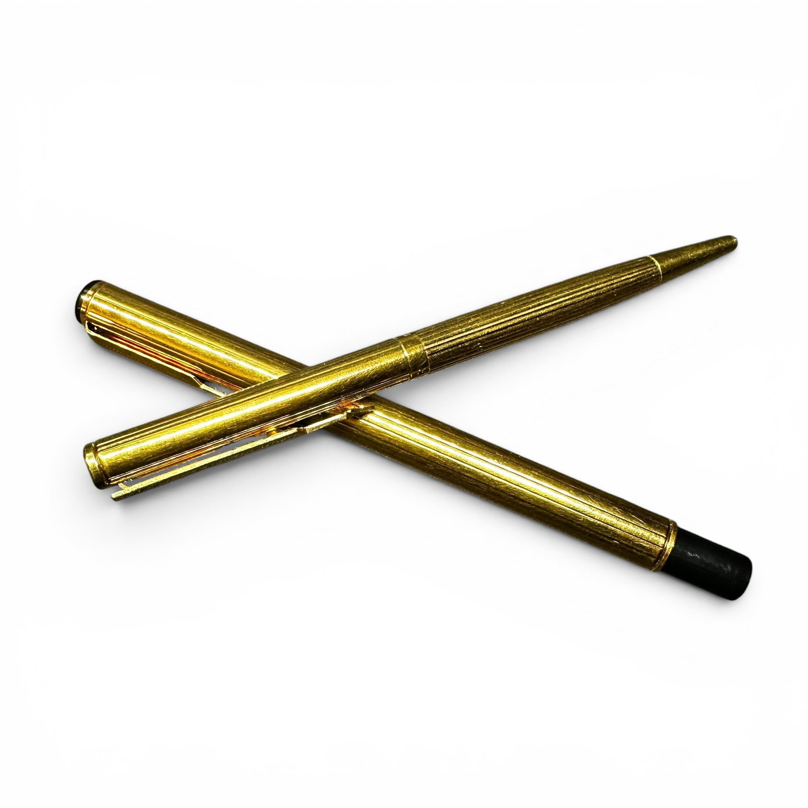 Parker 75 Gold Plated Ballpoint & Fountain Pen Set (1 of 5)