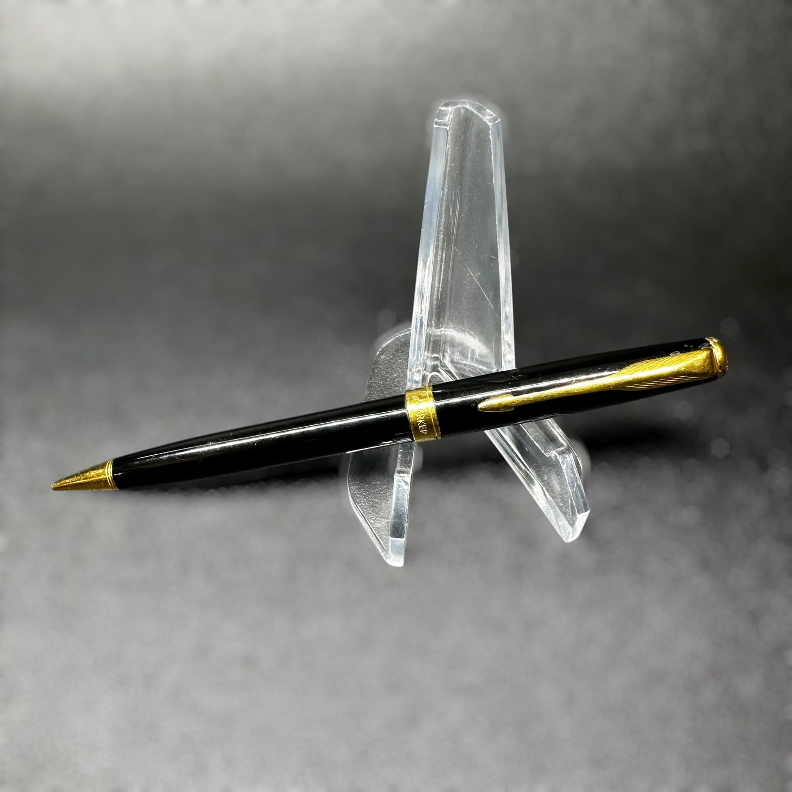 Parker Sonnet Black Lacquer Ballpoint Pen (1 of 6)