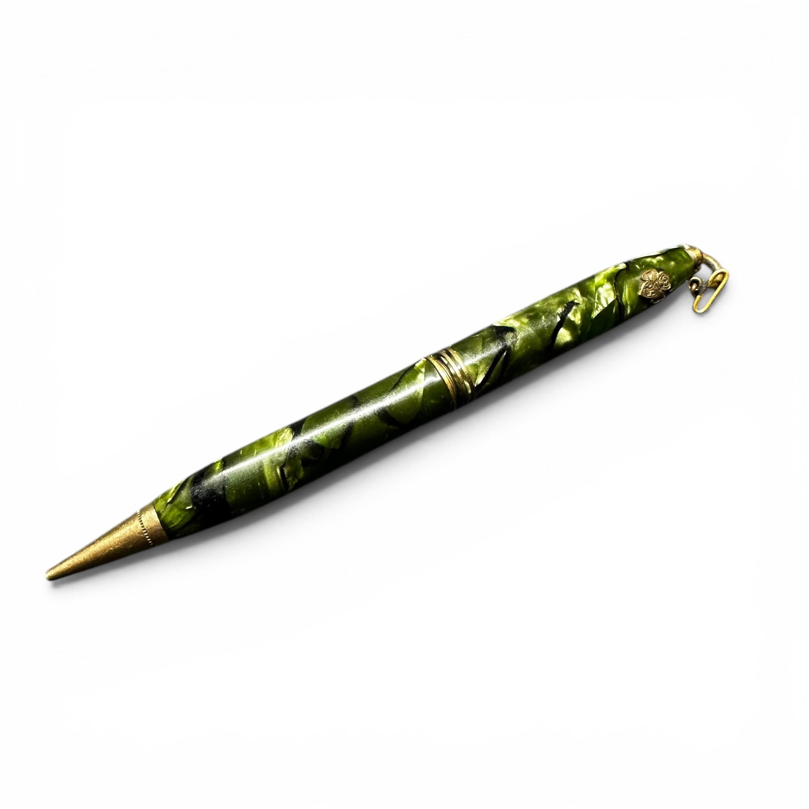 Vintage Girl Scout Green Marbled Mechanical Pencil (1 of 6)