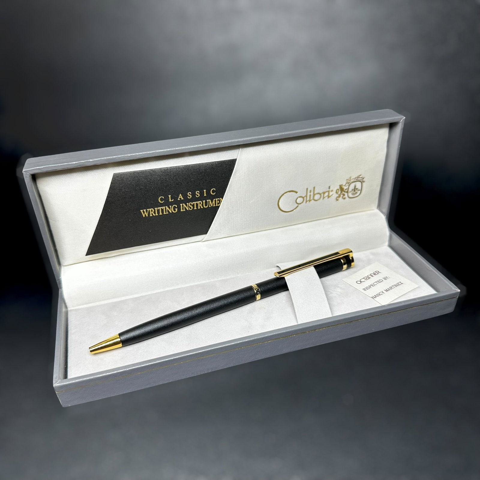 Colibri Classic Writing Instrument Ballpoint Pen Boxed (1 of 7)