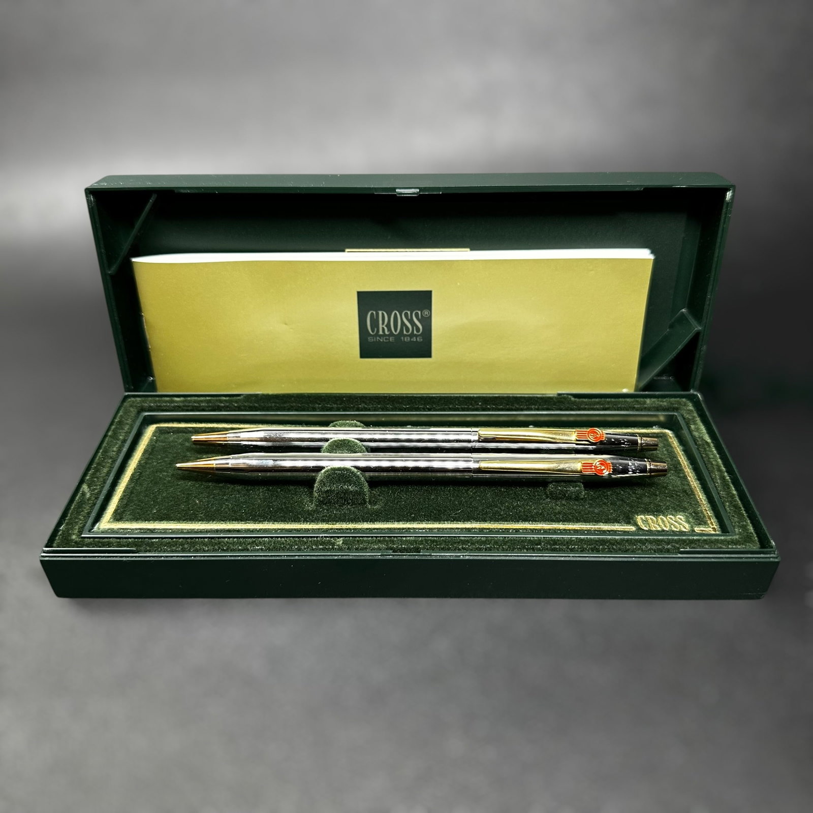 Cross Chrome Pen & Pencil Set With Box (1 of 7)