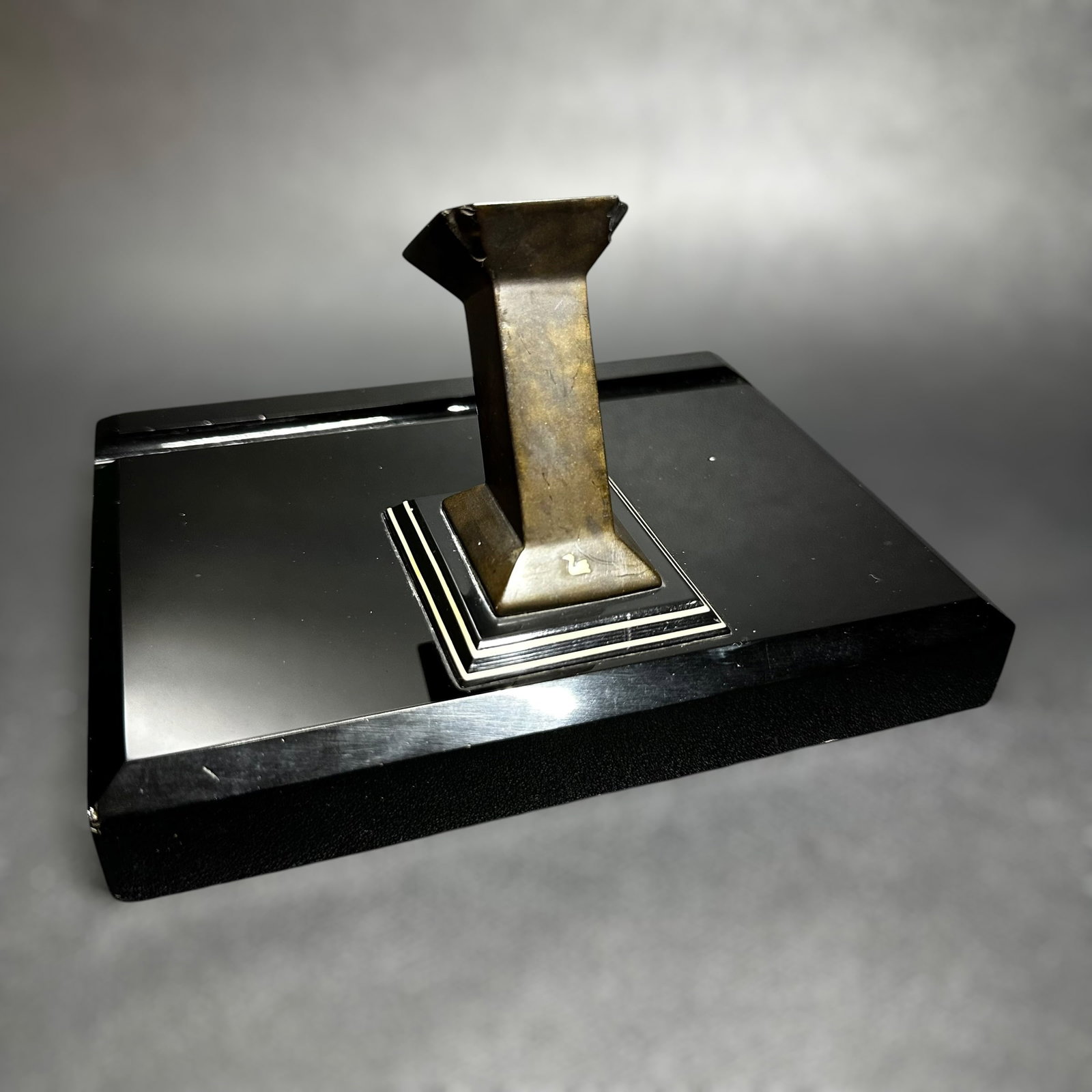 Art Deco Swan Pen Desk Set Base (1 of 11)