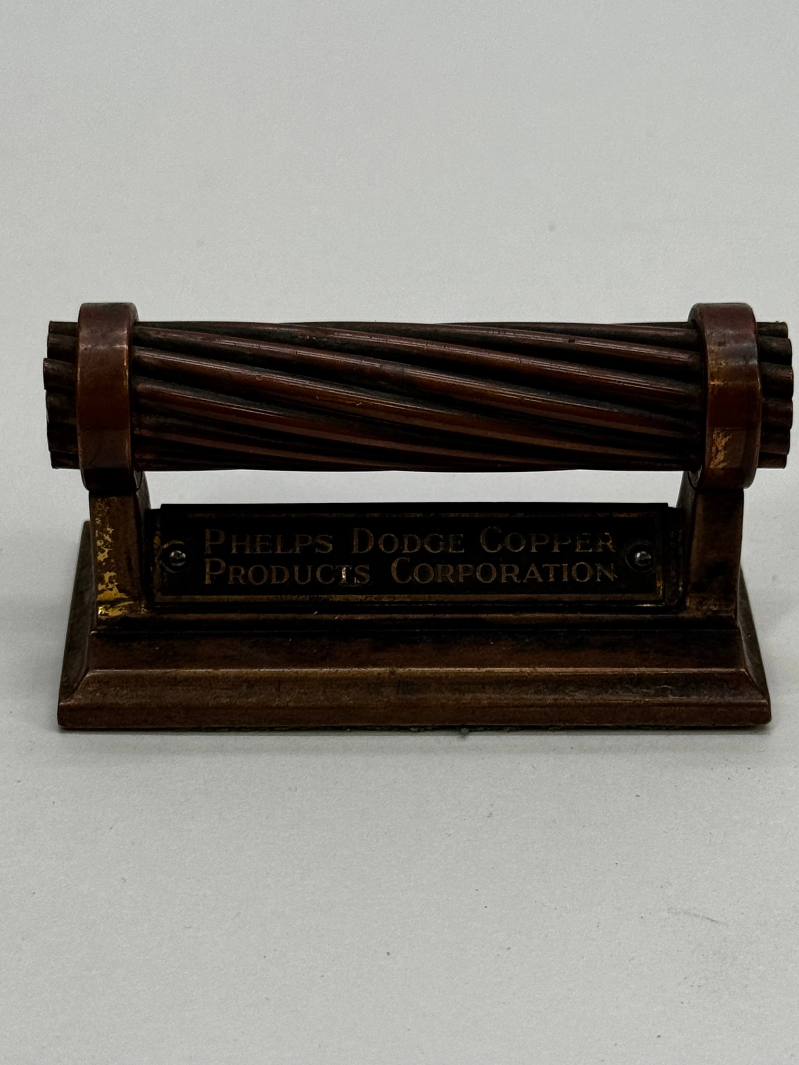 Vintage Phelps Dodge Copper Products Advertising Cable Display (1 of 7)