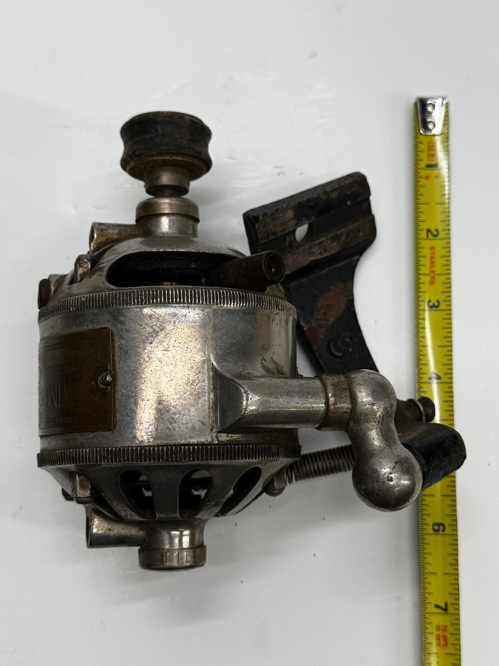 Antique Singer Sewing Machine Motor Model 2B 1917 - 7