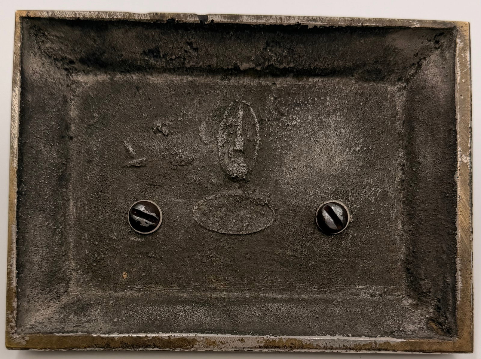 Antique Cast Iron Horizontal Steam Engine Model Display - 5