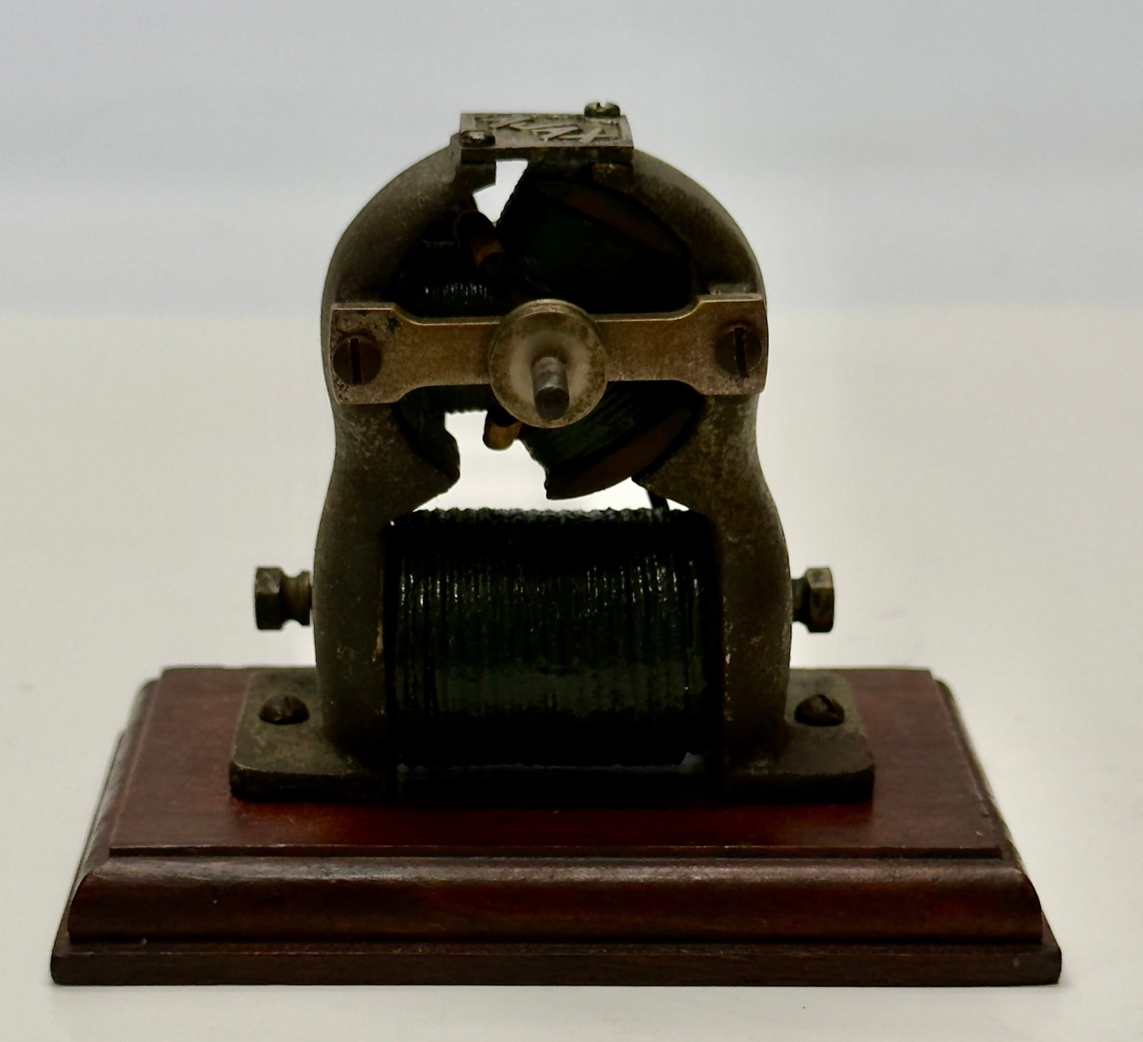Antique Ajax Miniature Electric Motor on Base (1 of 8)
