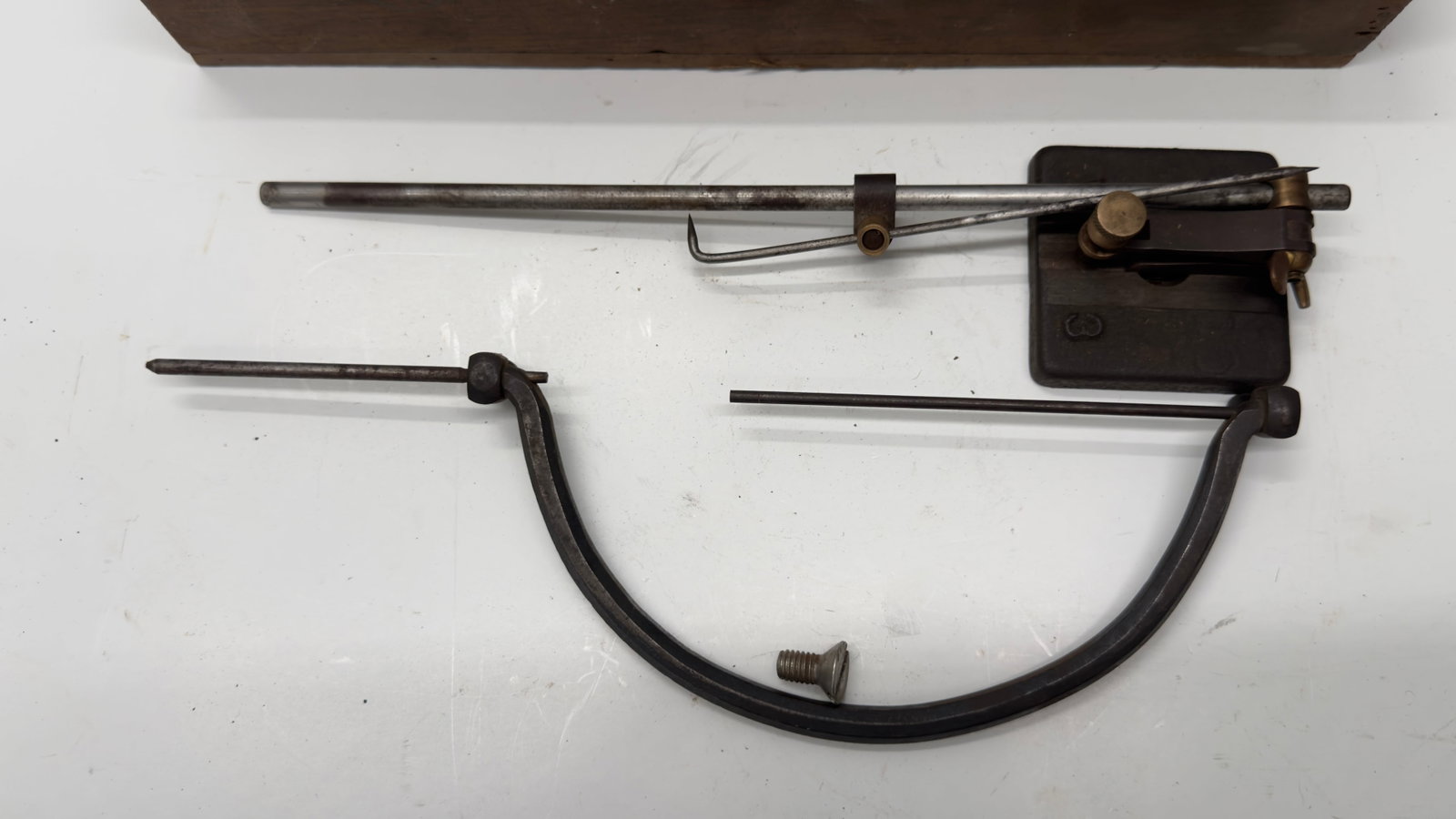 Antique Toolmaker’s Trammel & Beam Compass Set - 2