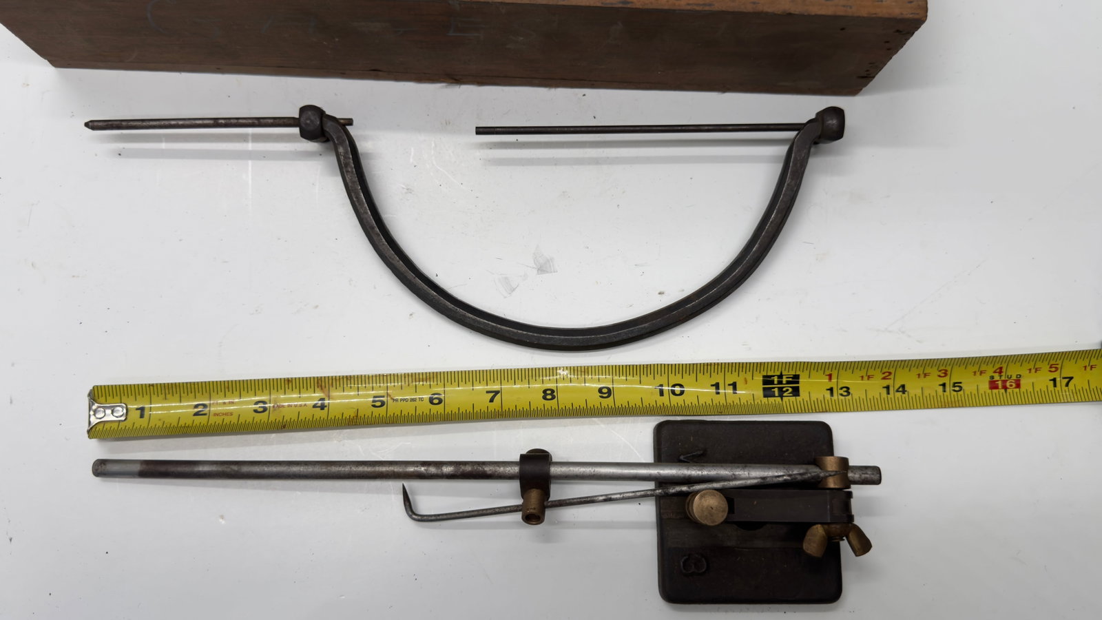 Antique Toolmaker’s Trammel & Beam Compass Set - 4