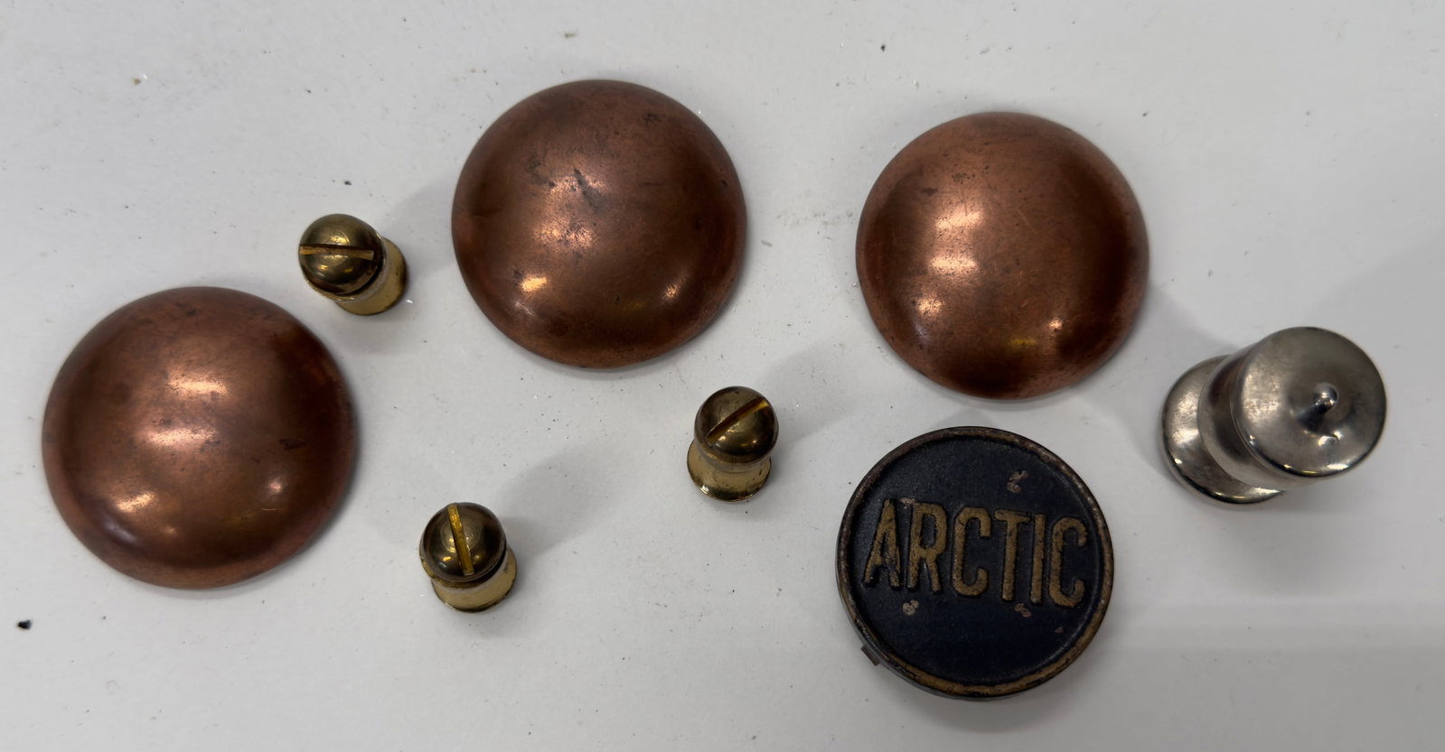 Antique Electrical Hardware & Copper Terminal Parts Lot (1 of 6)