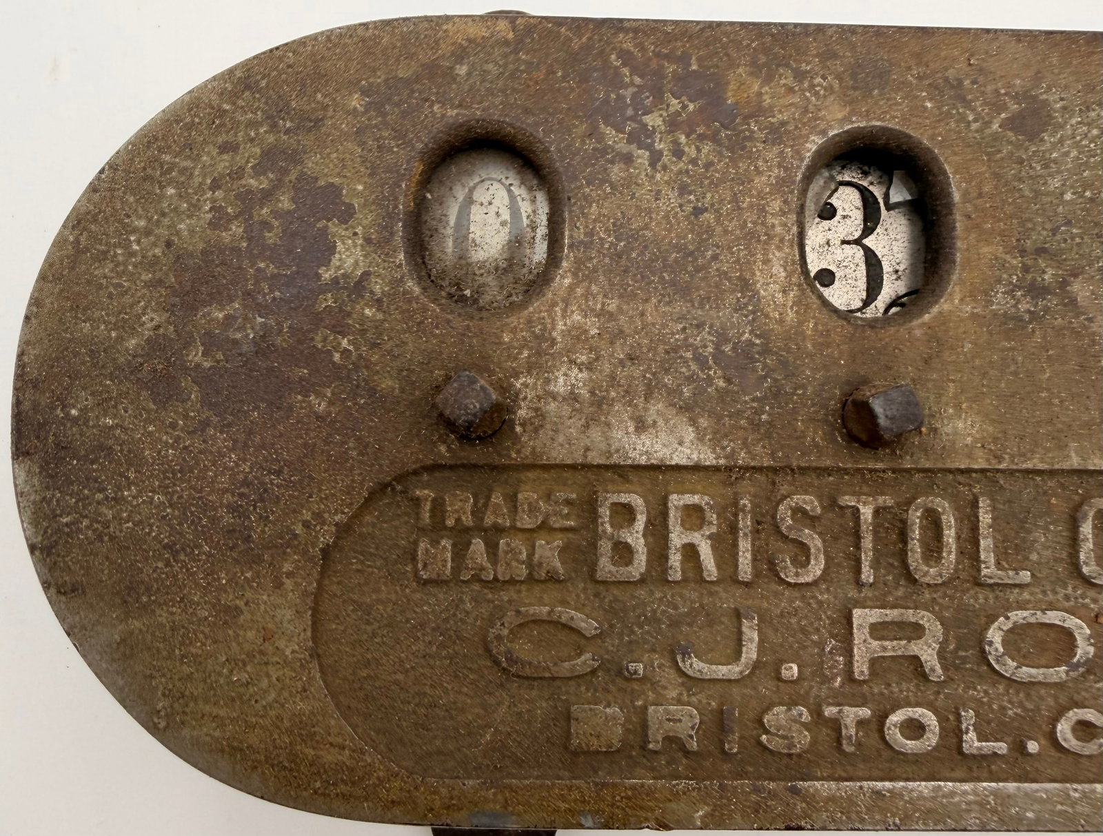 Antique C.J. Root Bristol Counter - 3