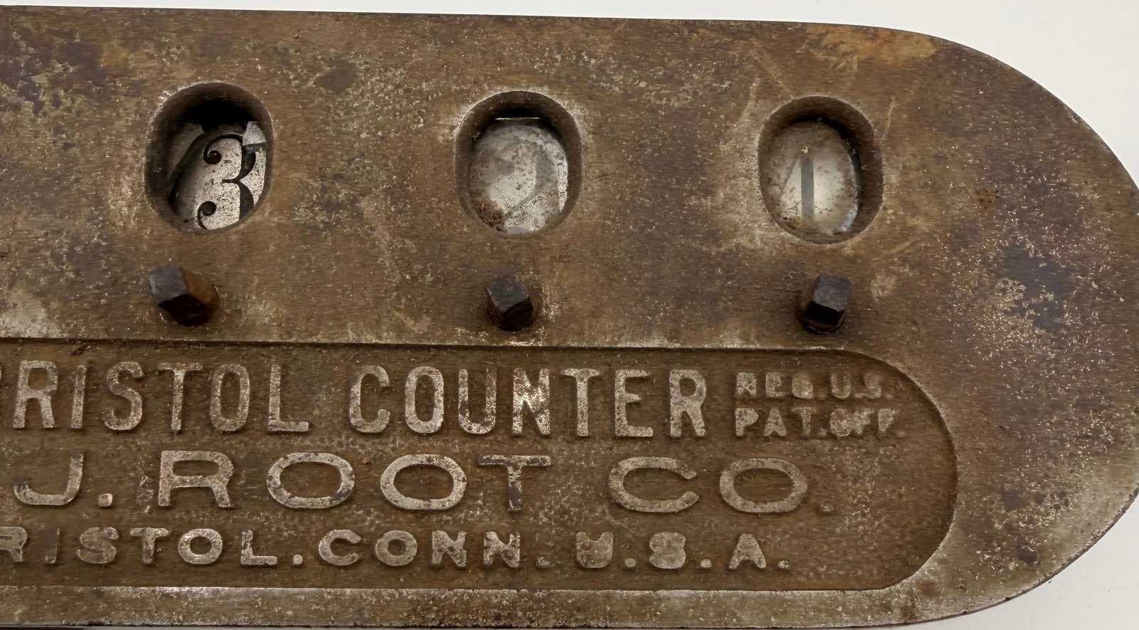Antique C.J. Root Bristol Counter - 4