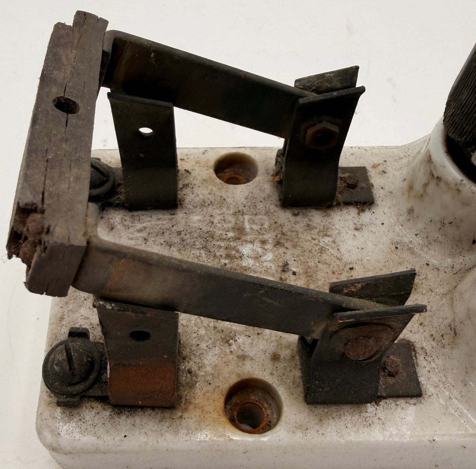 Antique Bryant Porcelain Knife Switch 30A - 5