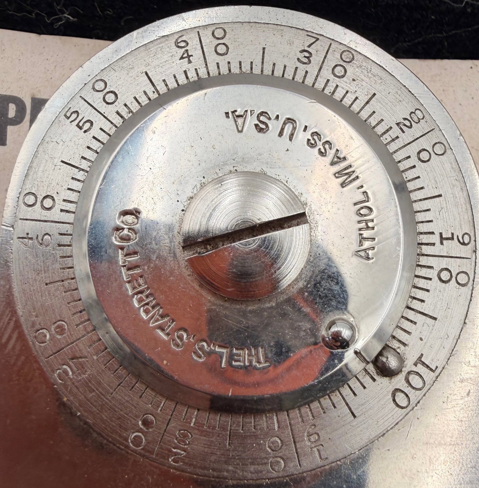 Starrett Tachometer & Reamer Tap Tool Lot - 3