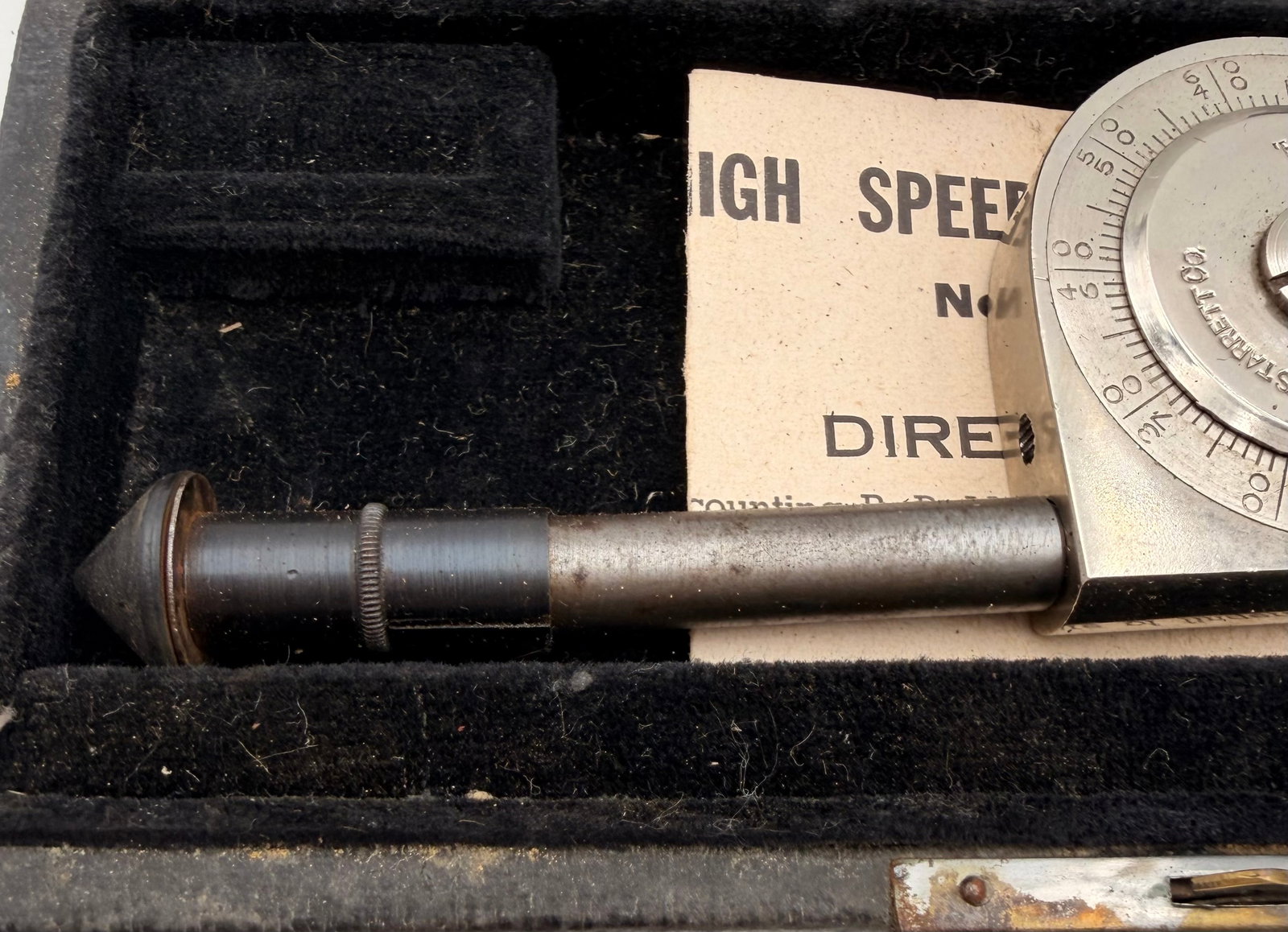 Starrett Tachometer & Reamer Tap Tool Lot - 5