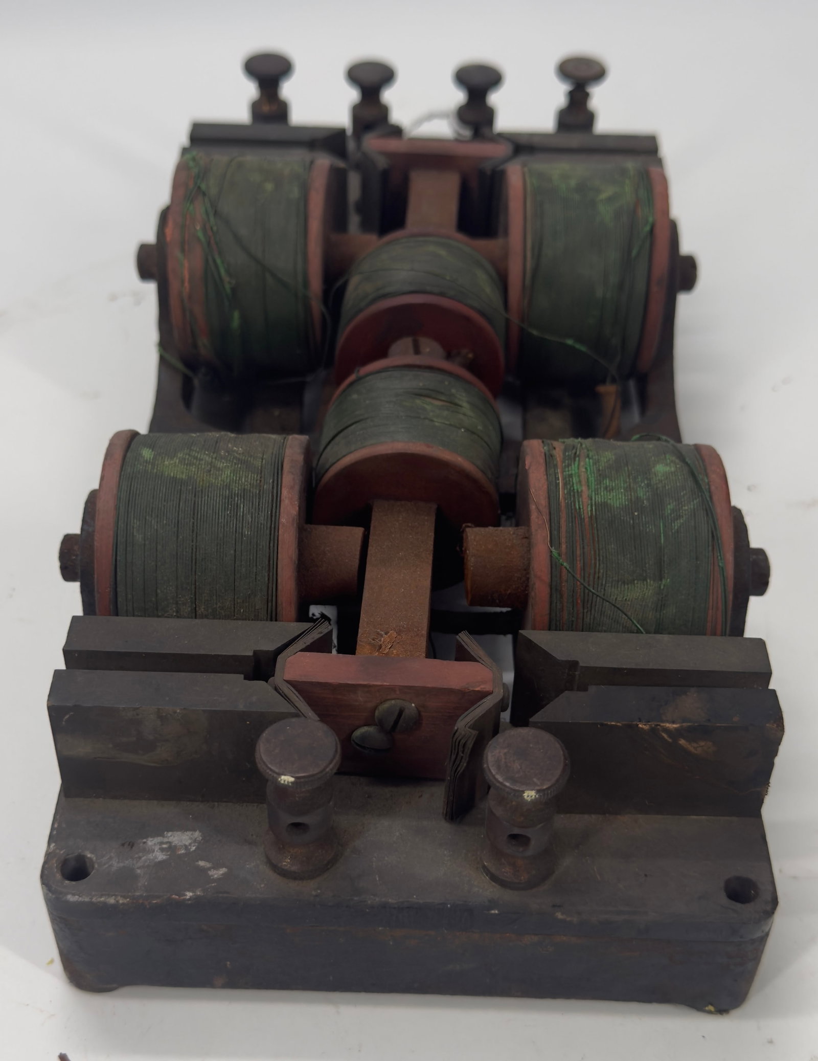 Antique Electromagnetic Knife Switch Assembly c. 1890–1910 - 4