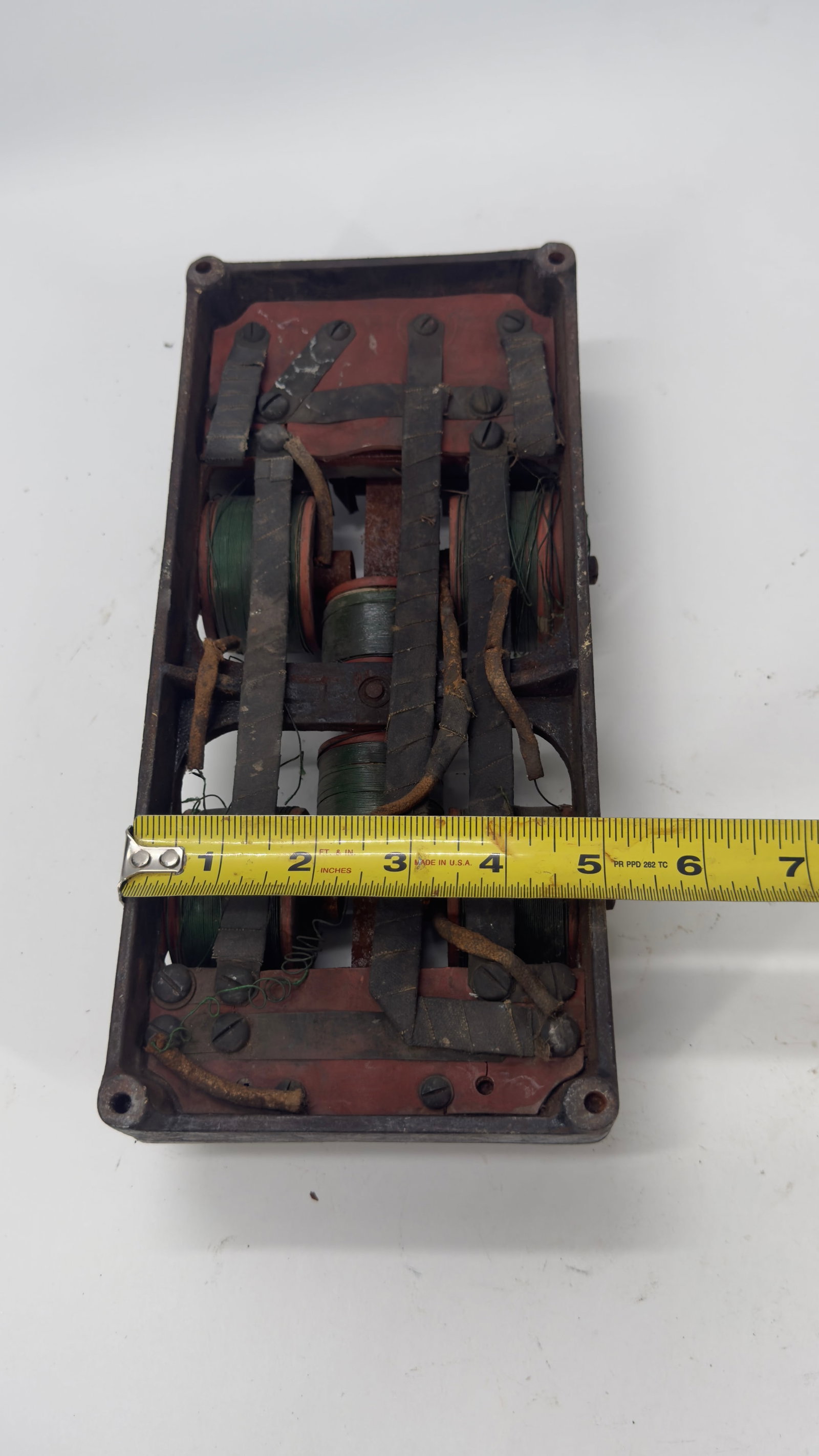 Antique Electromagnetic Knife Switch Assembly c. 1890–1910 - 8