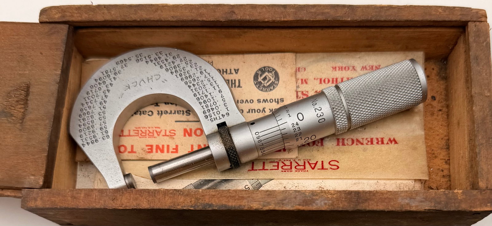 3 Vintage Starrett Micrometer Sets Boxes - 5