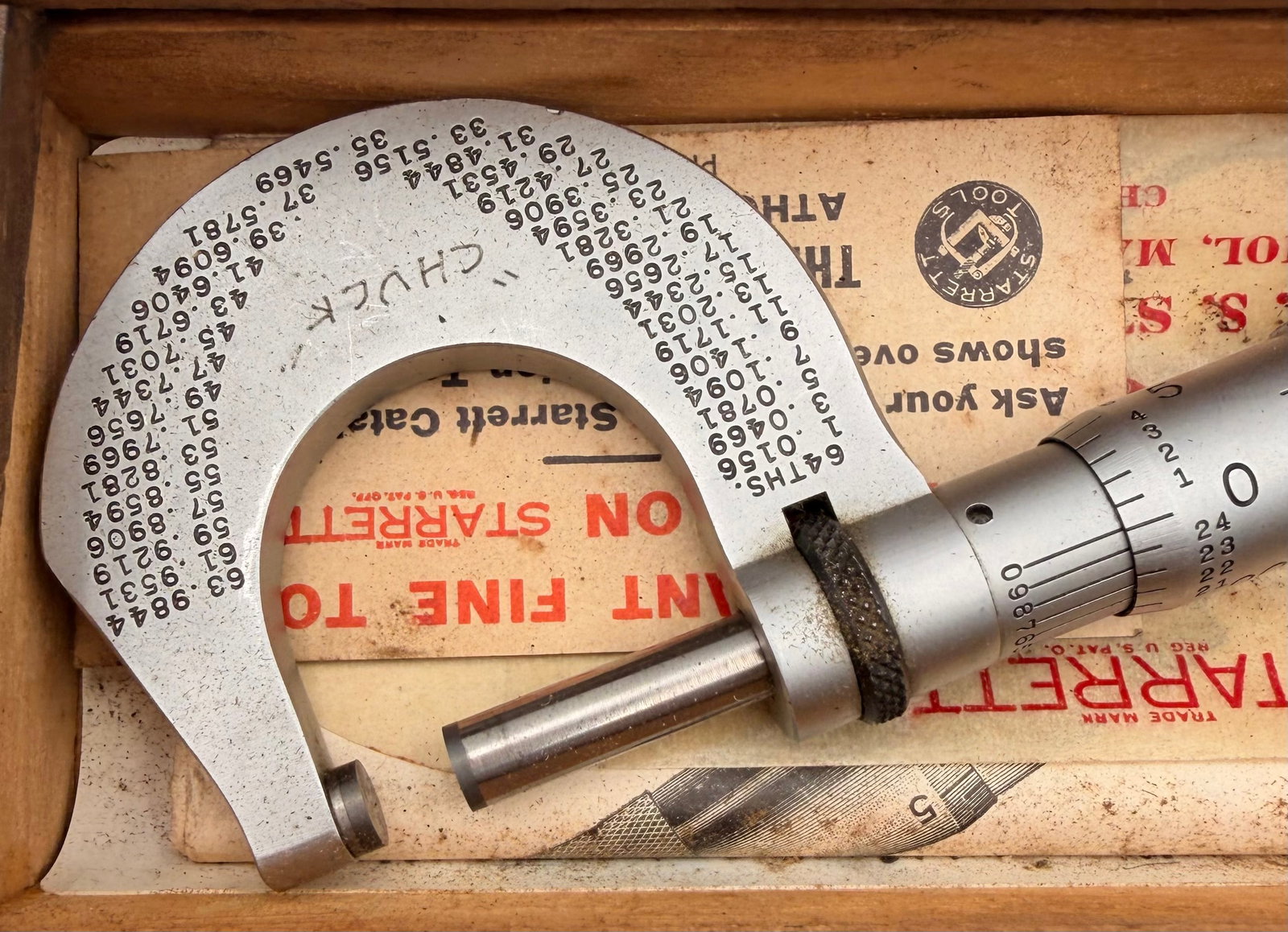 3 Vintage Starrett Micrometer Sets Boxes - 6