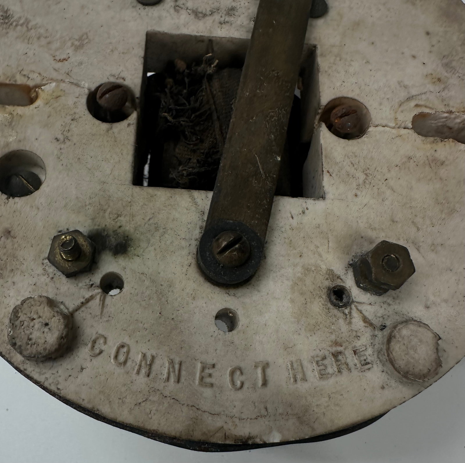 Antique Porcelain Knife Switch Electrical Controller c. 1890–1915 - 4