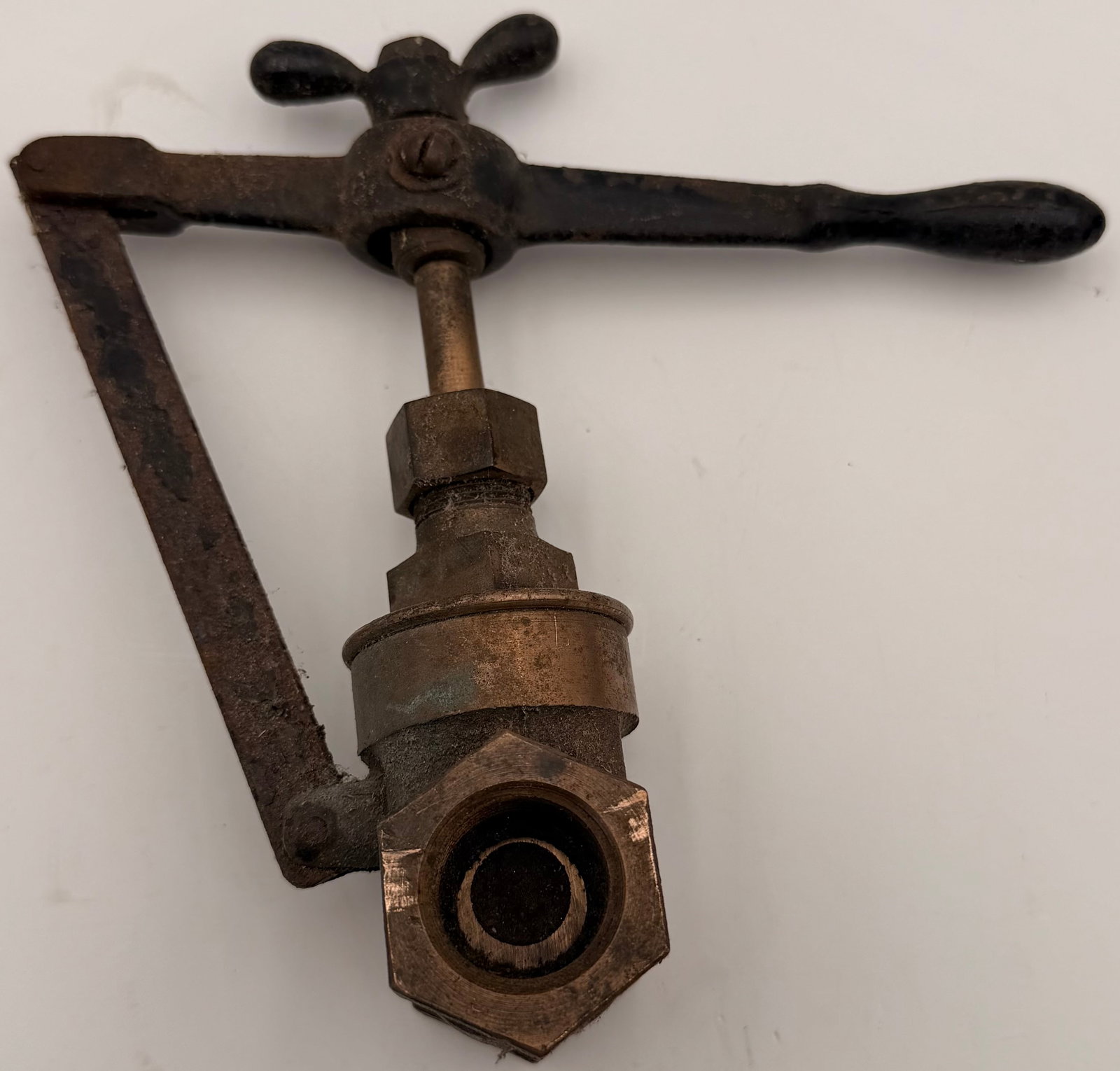 Vintage Brass Crane Style Gate Valve 3/4” 1” (1 of 5)