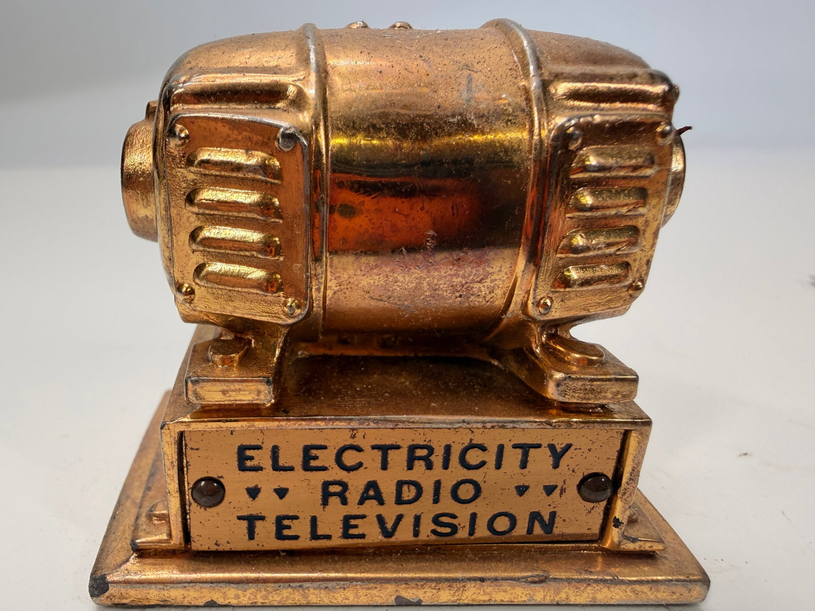Vintage Electric Motor Advertising Paperweight (1 of 7)
