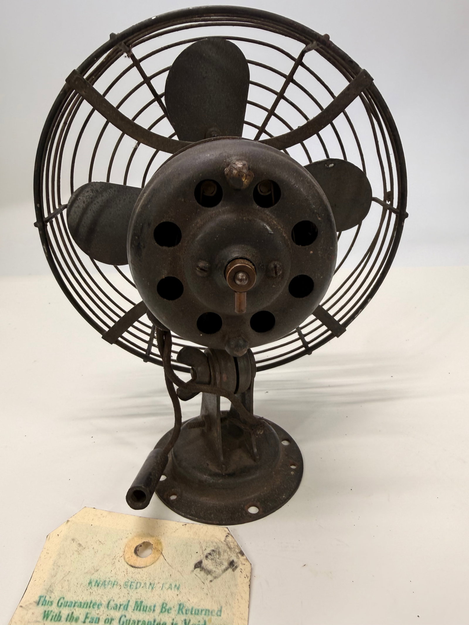 Desk Fan w/ Original Guarantee Card - 6