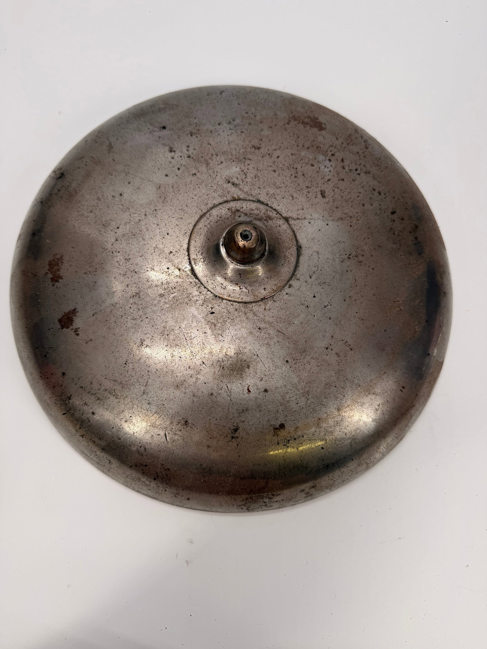 Vintage Industrial Metal Lamp Shade Reflector (1 of 4)
